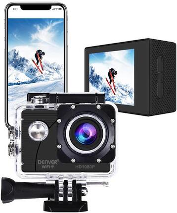 Caméra d'action Full HD - WiFi - Étanche 30M - Avec Accessoires - ACW5054