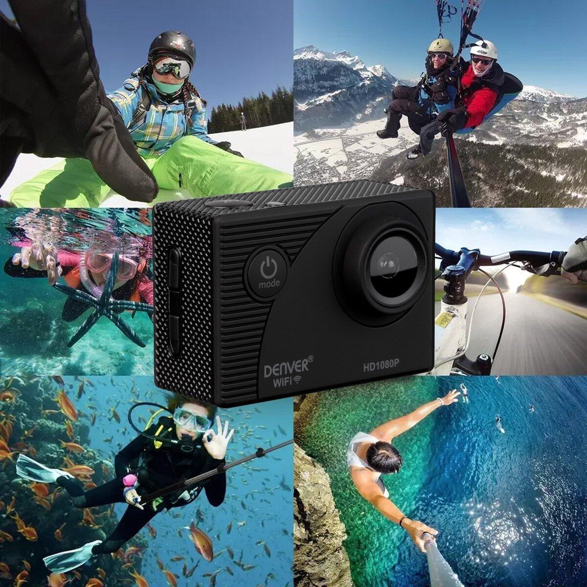 Caméra d'action Full HD - WiFi - Étanche 30M - Avec Accessoires - ACW5054 2/6