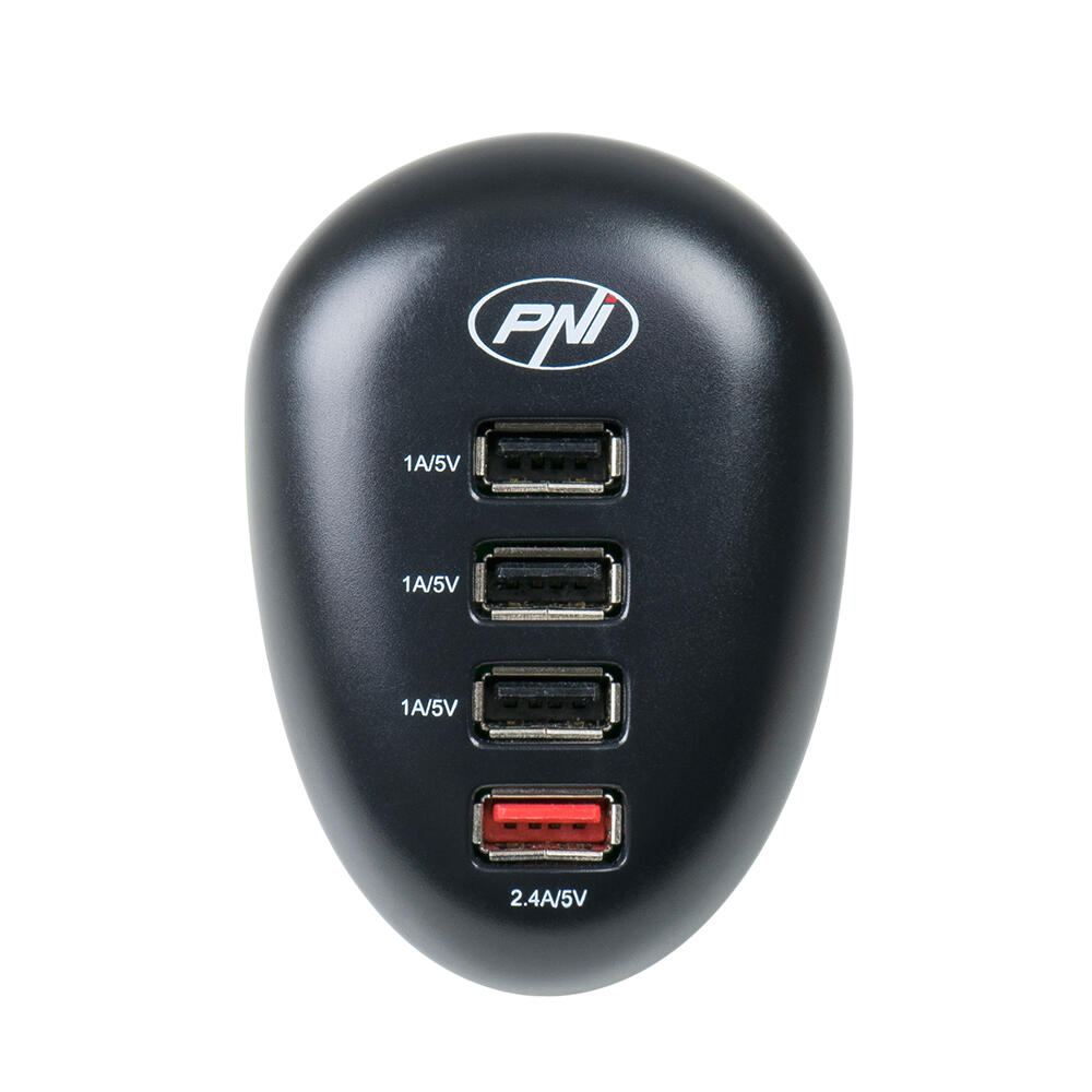 Lanterna PNI Adventure F10 6W, 500lm, raio de até 200m, foco e carregador USB PN 5/5