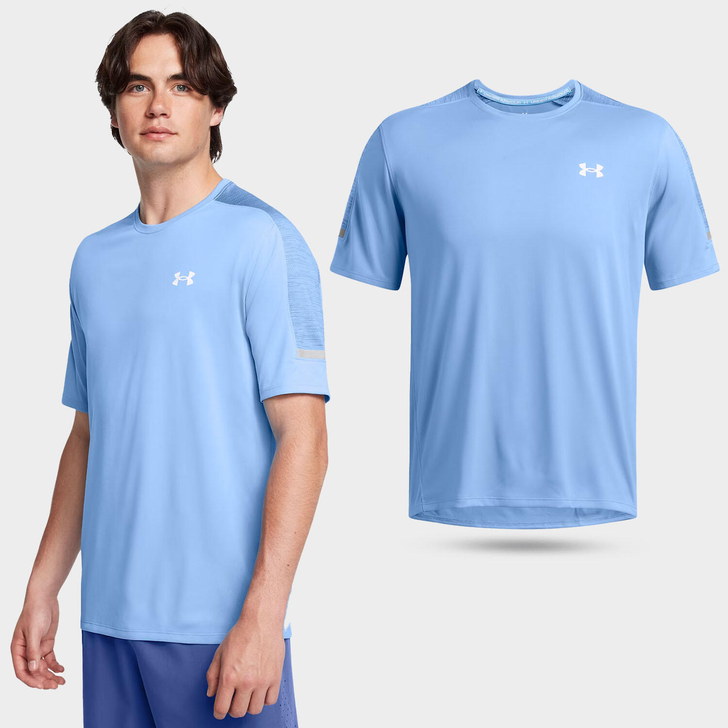 Koszulka fitness męska Under Armour t-shirt sportowy z krótkim rękawem 2/6