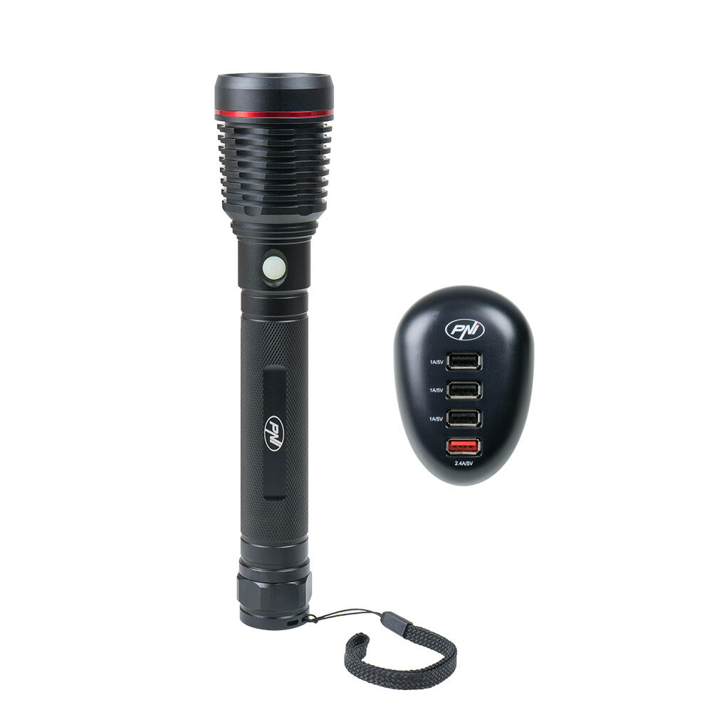 PNI Adventure F420 lanterna e carregador USB PNI HC41