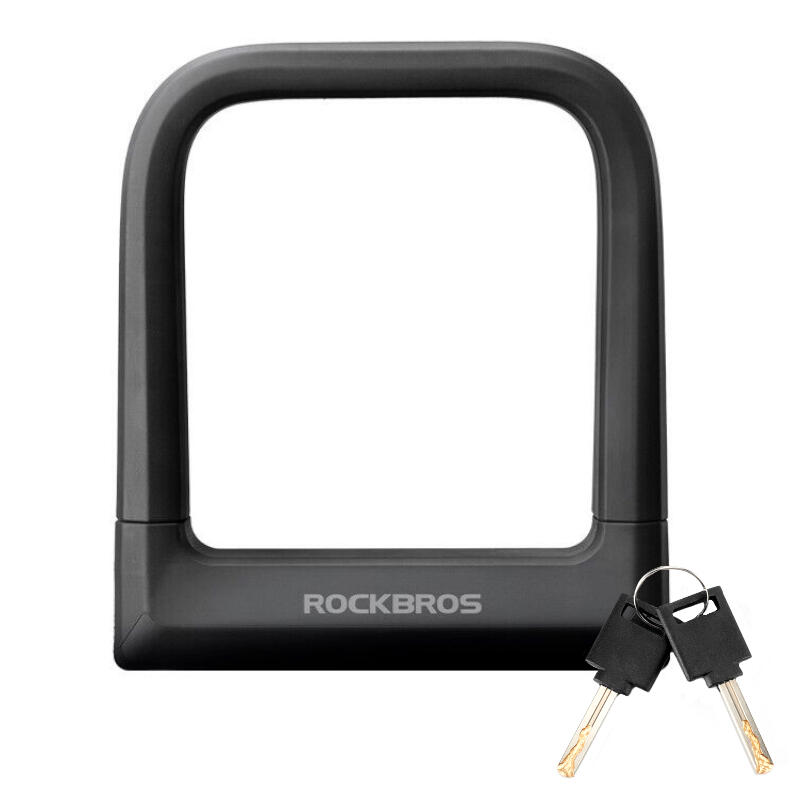 Zapięcie rowerowe stalowe U-lock Rockbros RB621 18mm 1/6