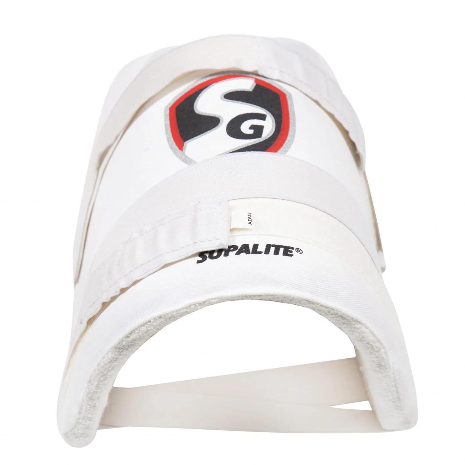 SG Supalite Cricket-Brustschutz | Weiß | Größe: Herren | Brustpanzer 3/4
