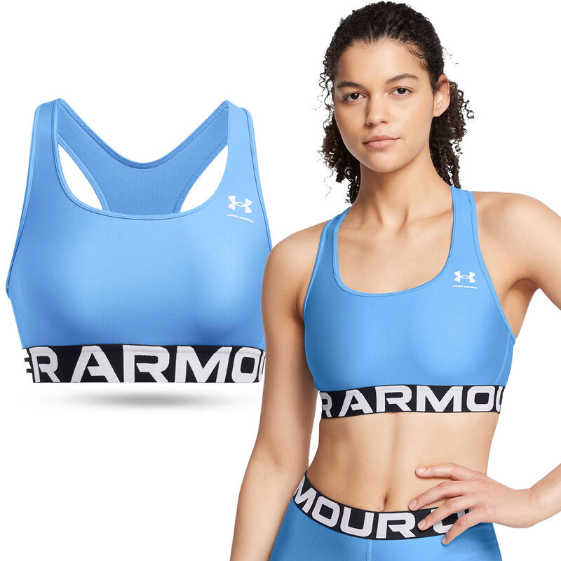 Stanik sportowy damski treningowy Under Armour biustonosz sportowy