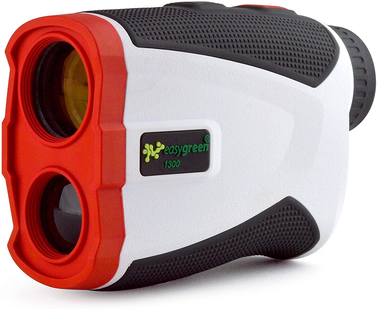 PGA TOUR EasyGreen 1300 Golf Rangefinder with Slope-Switch Technology