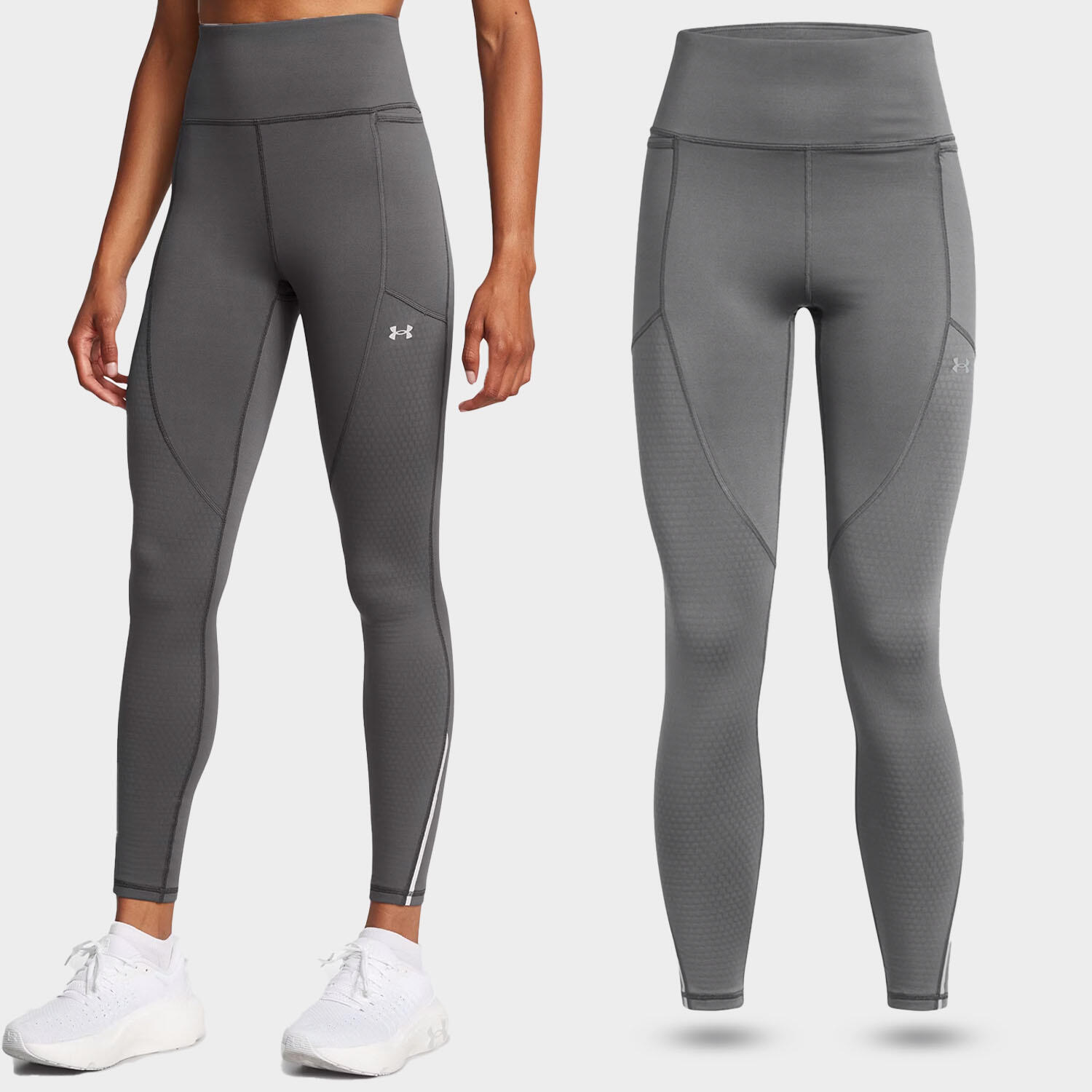 Legginsy sportowe damskie Under Armour getry szybkoschnące treningowe 2/7