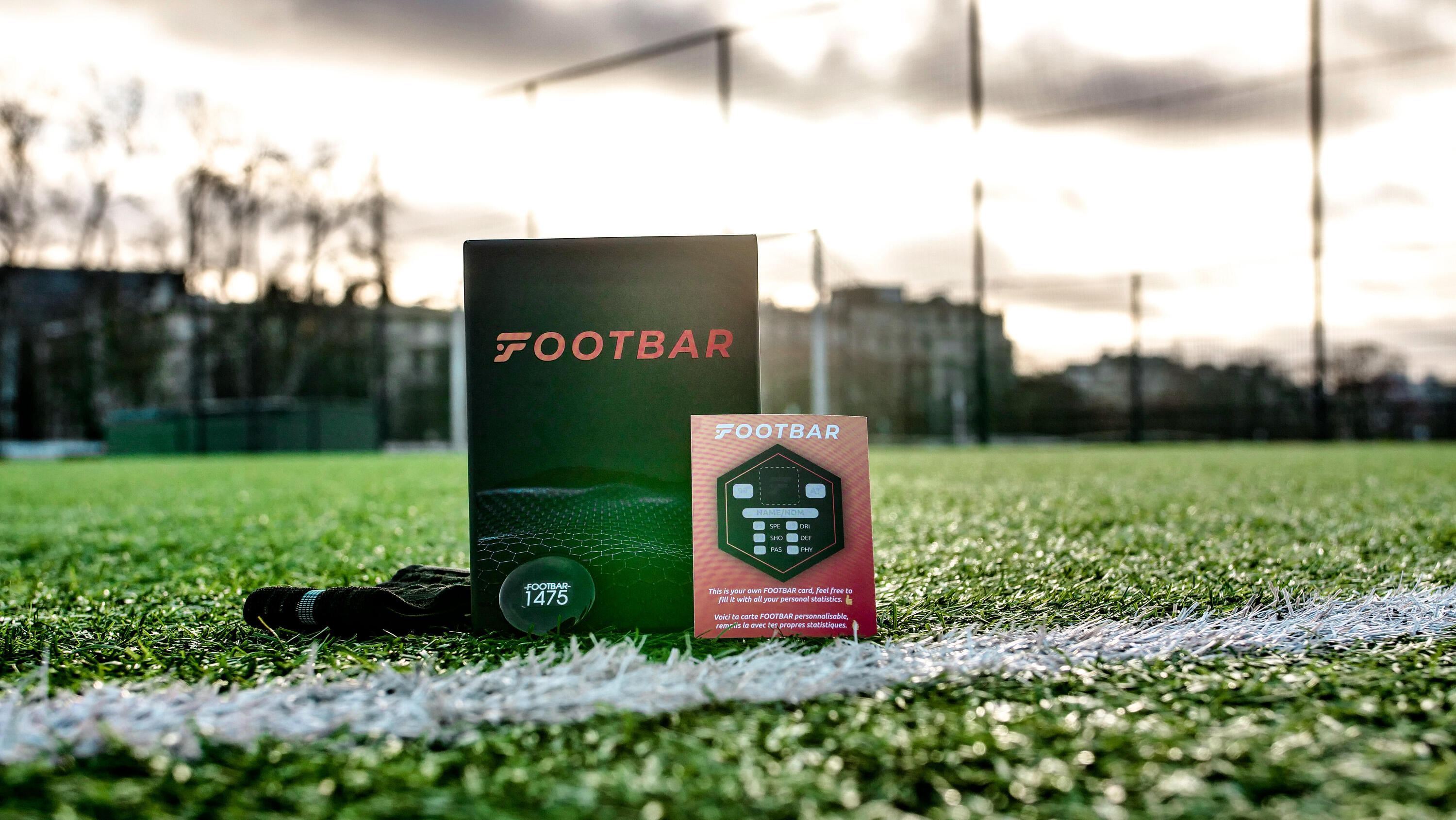Capteur de performance Footbar Mixte Football Black 5/5