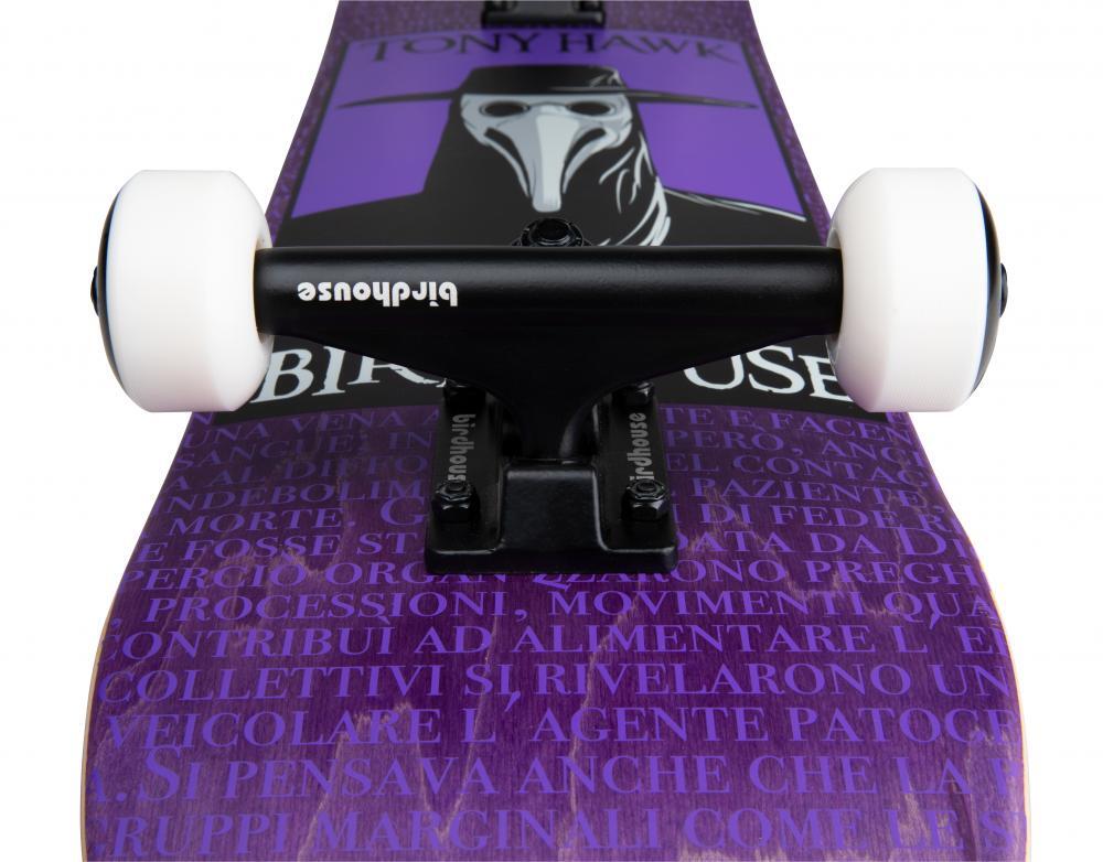 Birdhouse Stage 3 Plague Doctor 7,5" Lila Skateboard 2/5