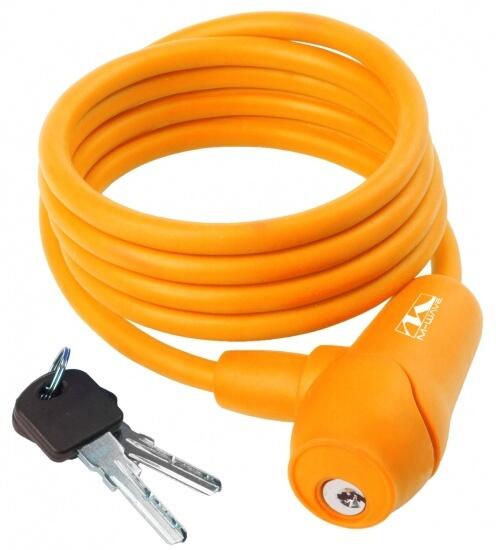 M-Wave Câble S 8.15 S spirale 1500 x 8 mm de l' orange 2/2