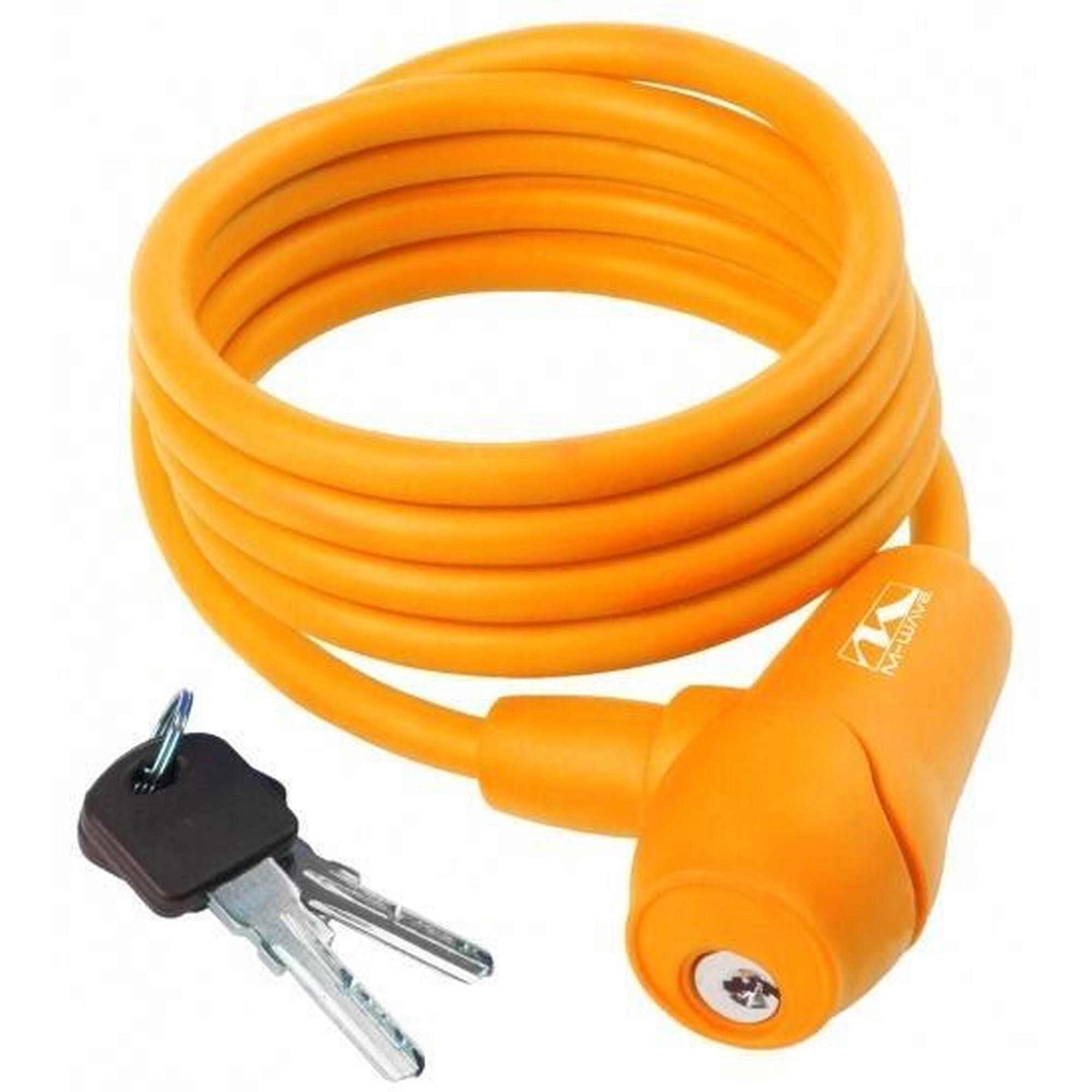 M-Wave Câble S 8.15 S spirale 1500 x 8 mm de l' orange