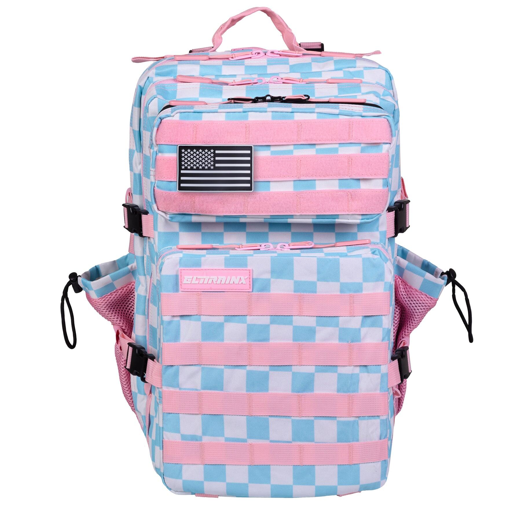 Elitex Training - Sac À Dos Elitex V1 Vichy 45l Cabine Entraînement Imperméable - Sac À Dos - Bleu - 45 L - Decathlon