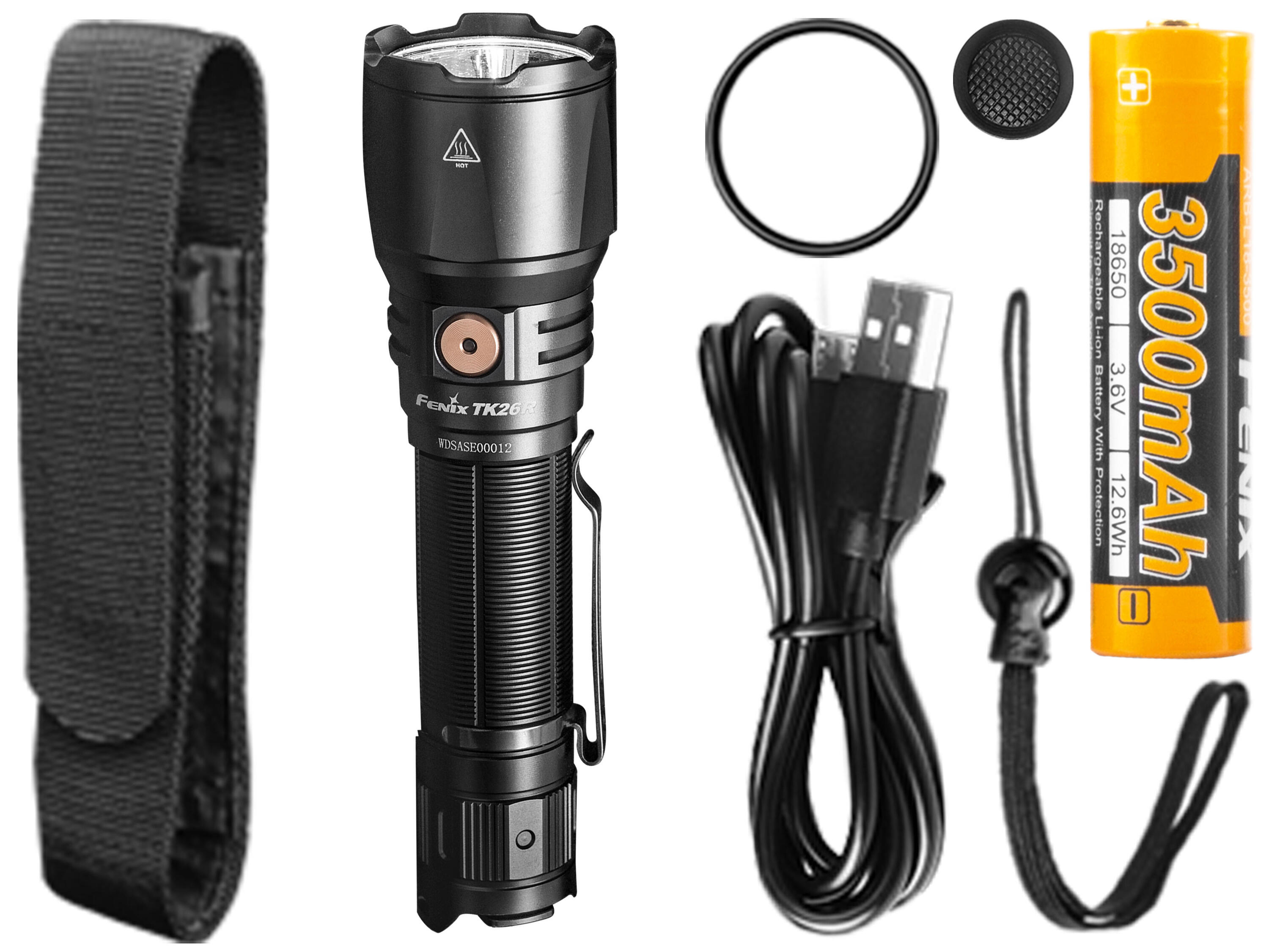 Torcia Tattica Fenix TK26R Ricaricabile Multicolore 1500 Lumen 3/5