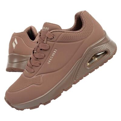 Y Elegante Zapatilla Mujer Skechers Uno Stand On Air Marron