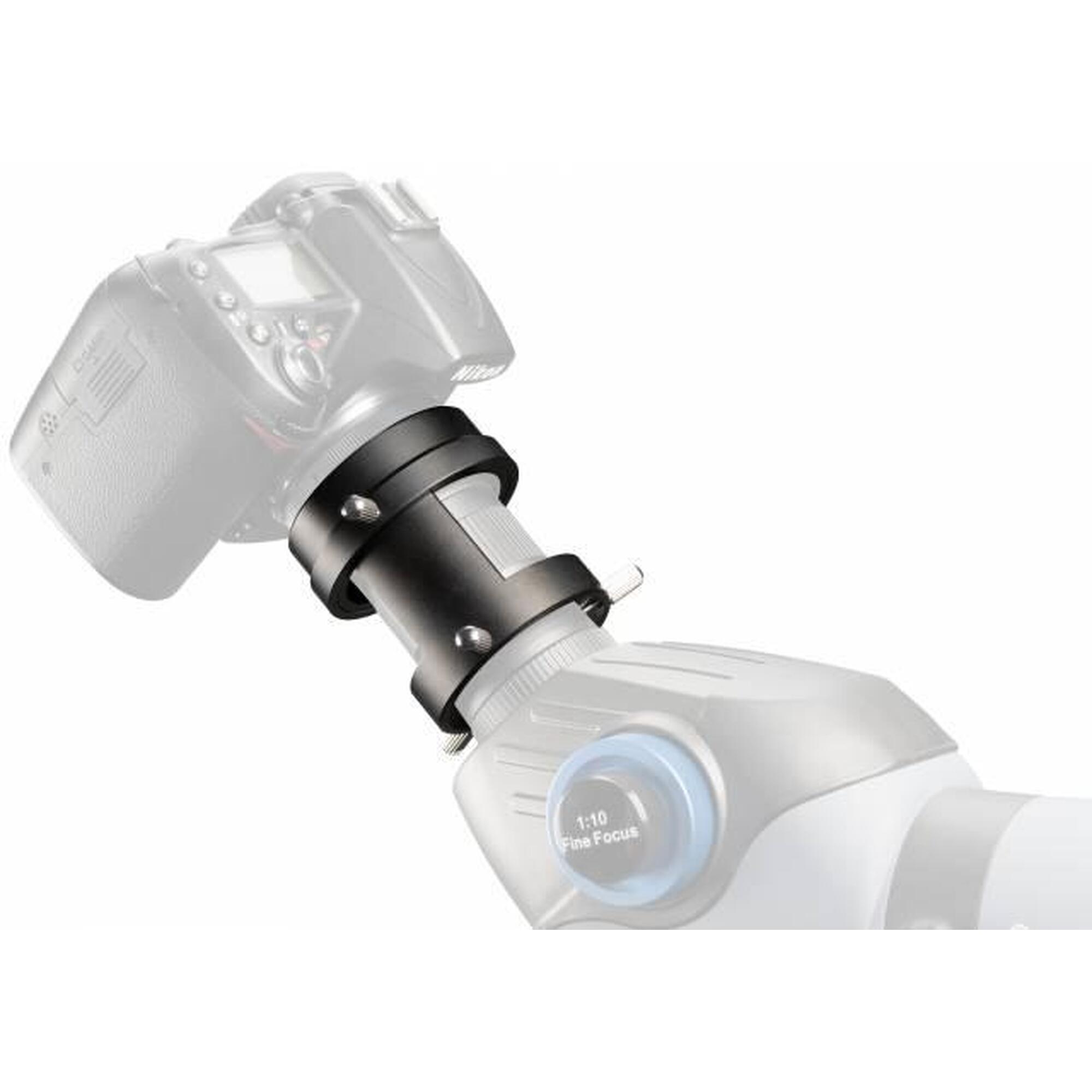 Adaptador Fotográfico para ligar Câmeras Reflexas a Telescópios Terrestres