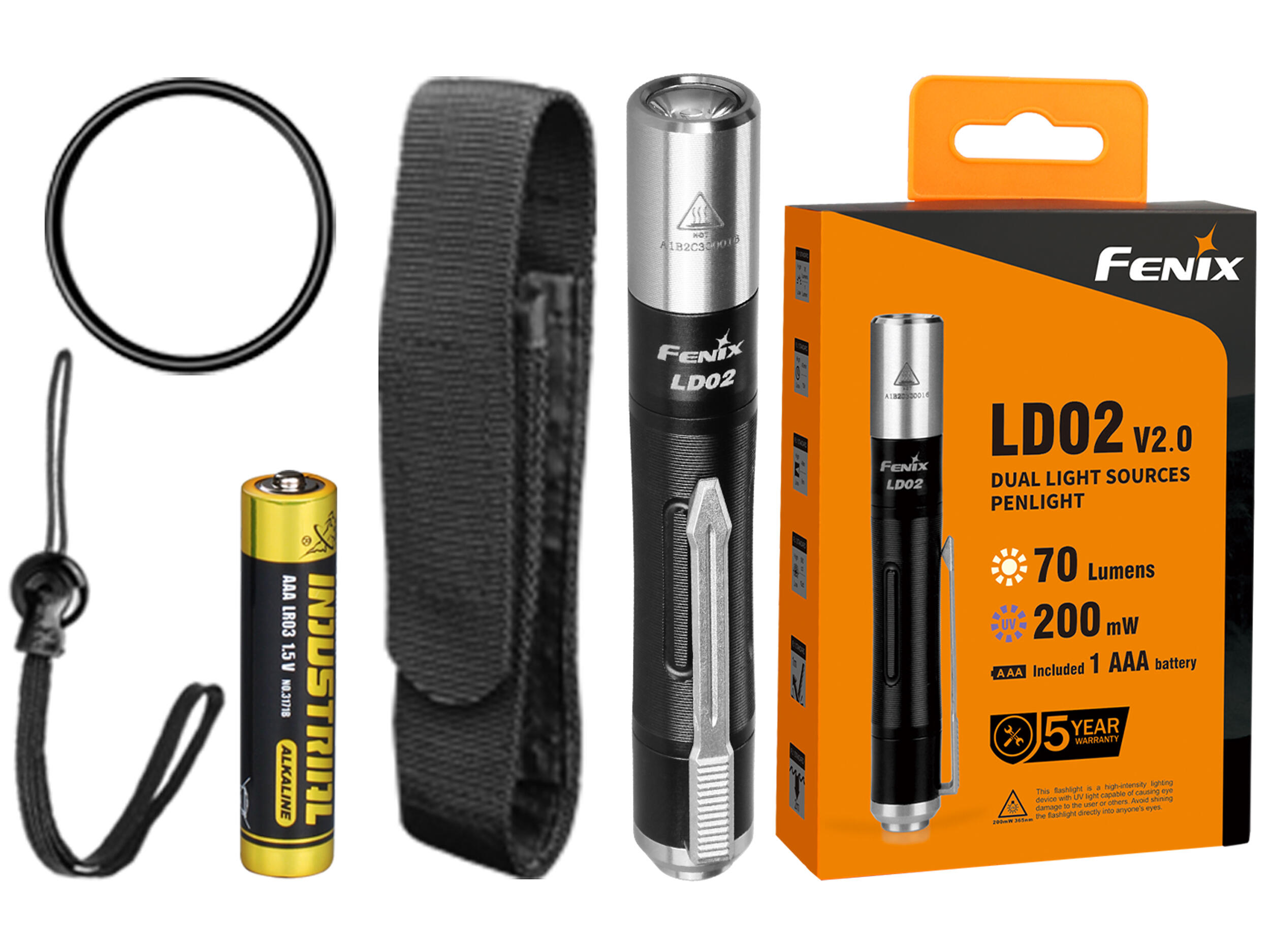 Latarka LED uv Fenix 3/3