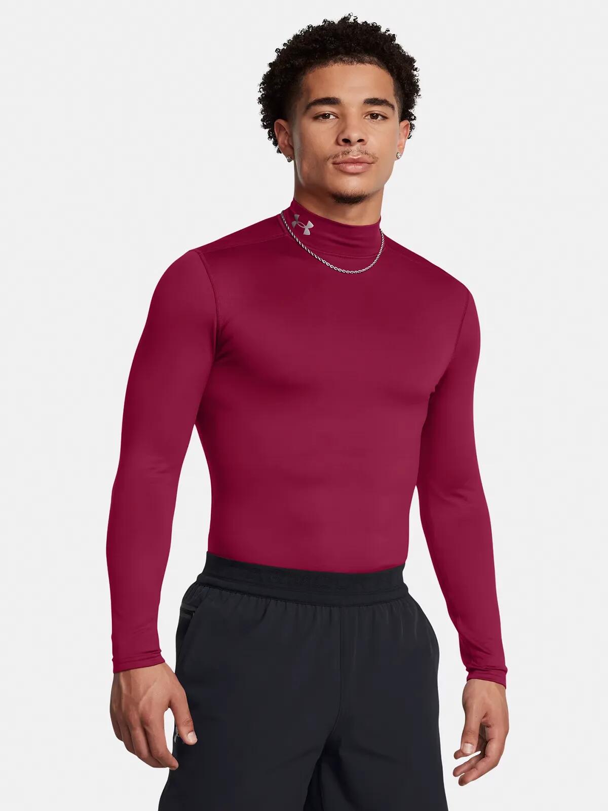 Koszulka termoaktywna męska Under Armour longsleeve treningowy z długim rękawem 3/6
