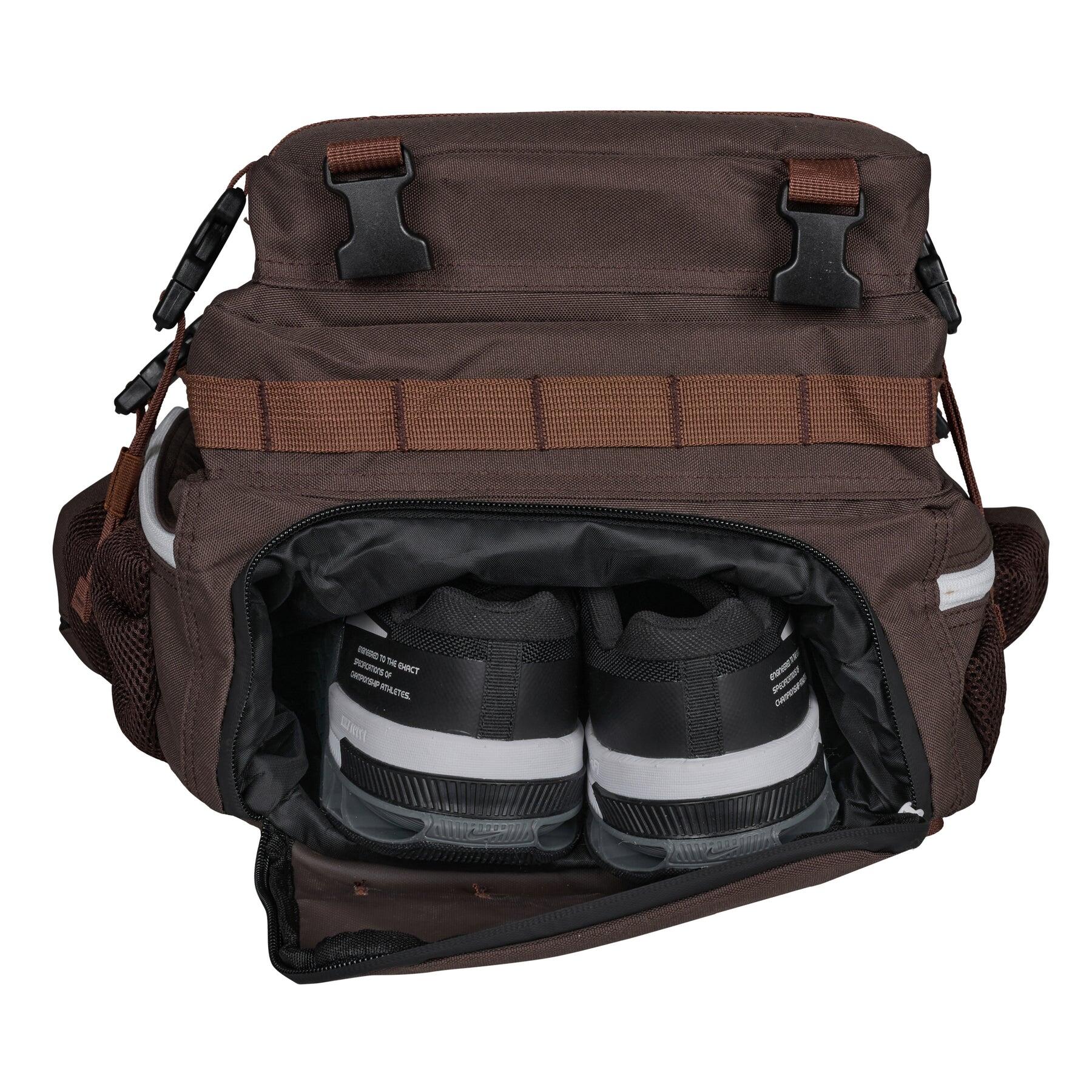 Mochila Elitex V1 Coffee 45L Cabine Treino Impermeável 4/7