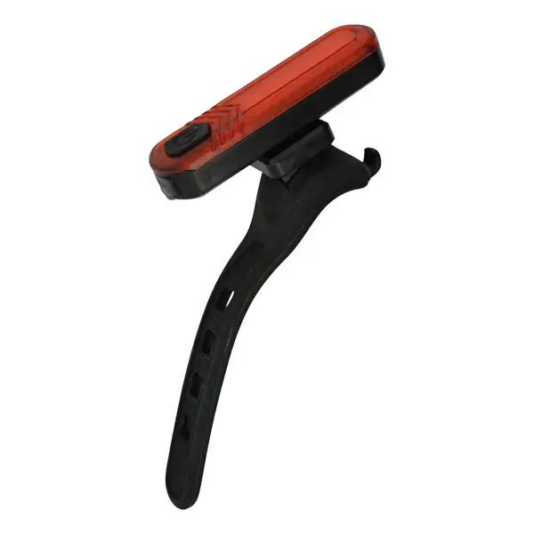 Dresco feu arrière COB led USB rechargeable noir/rouge 3-pièces 4/5