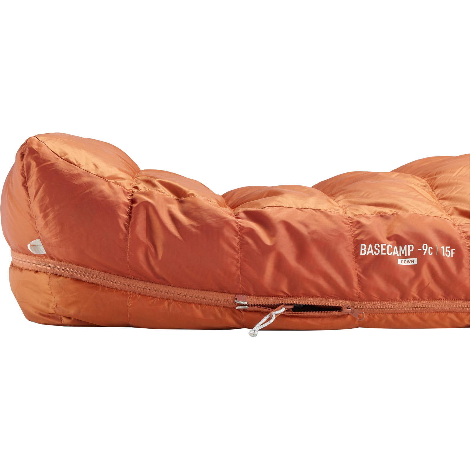 Daunenschlafsack Basecamp -9C/15F bombay brown 7/7