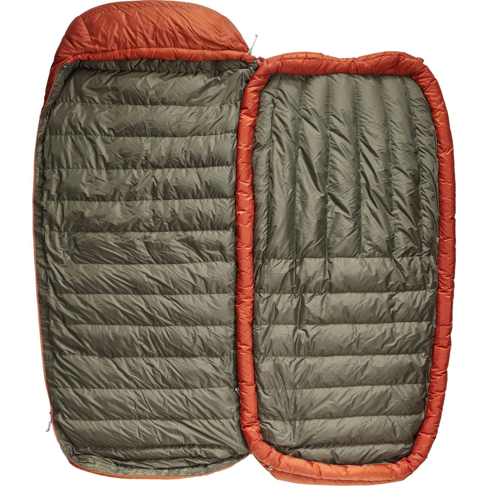 Daunenschlafsack Basecamp -9C/15F bombay brown 4/7