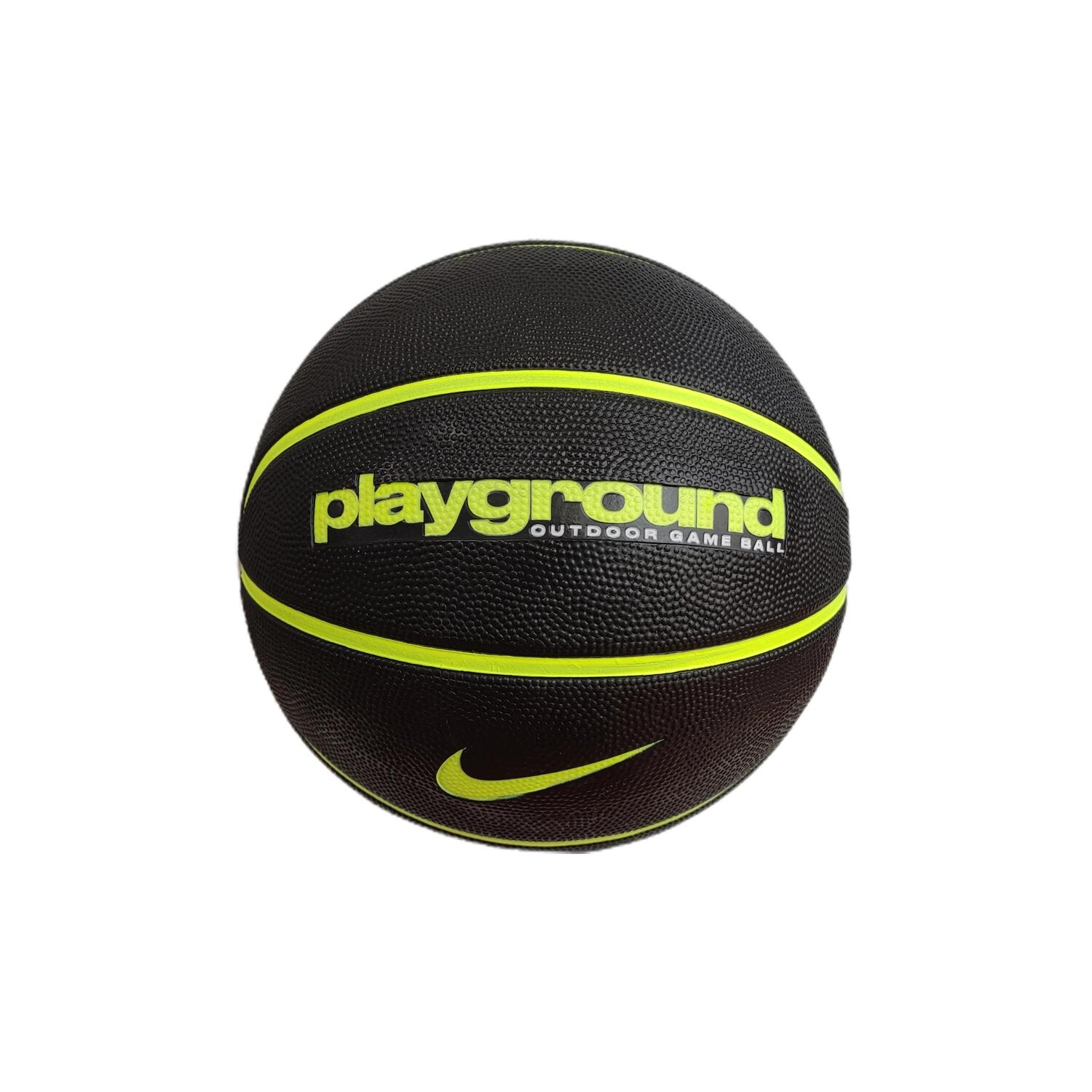 Ballon De Basket Extérieur PLAYGROUND (Noir) 1/4