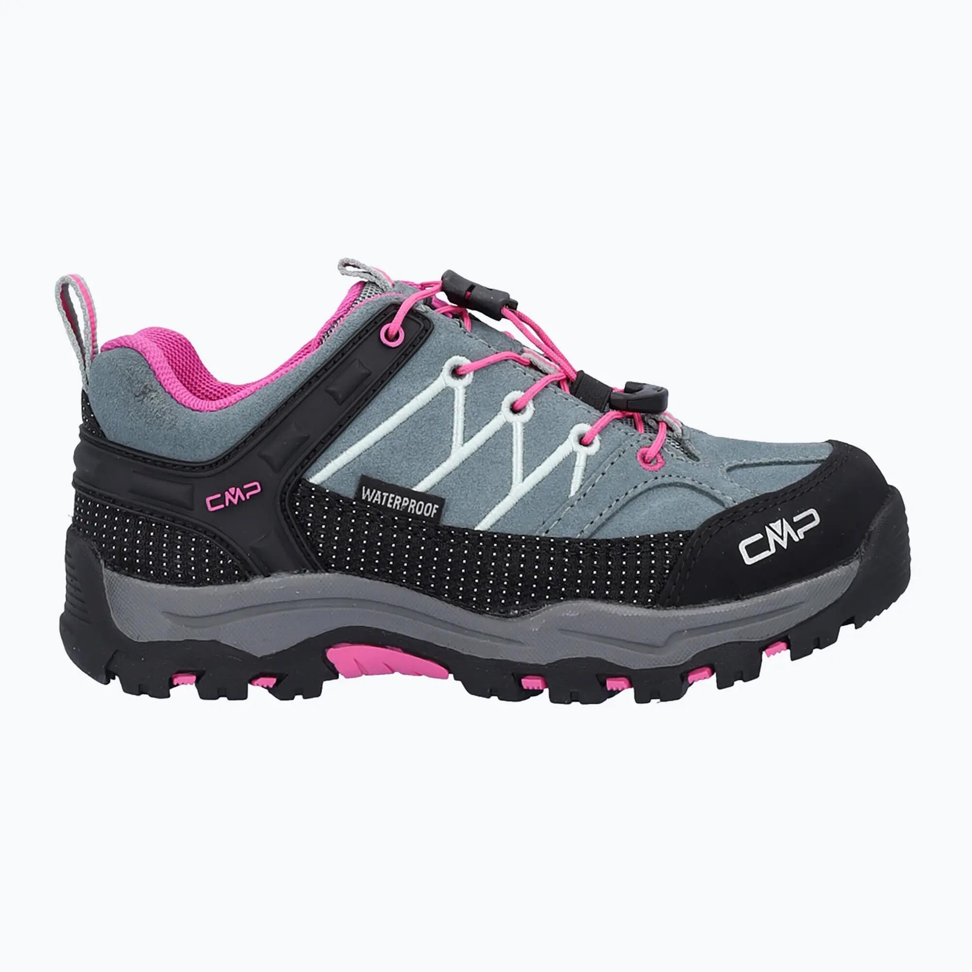 Chaussures de randonnée basses Rigel pour enfants, en cuir imperméable 2/15