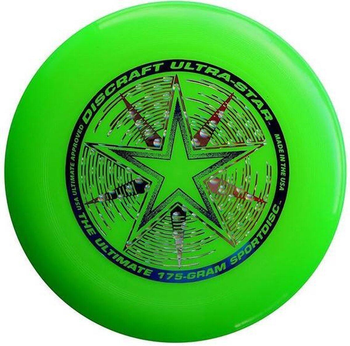 Discraft Frisbee Ultrastar Groen 3/4