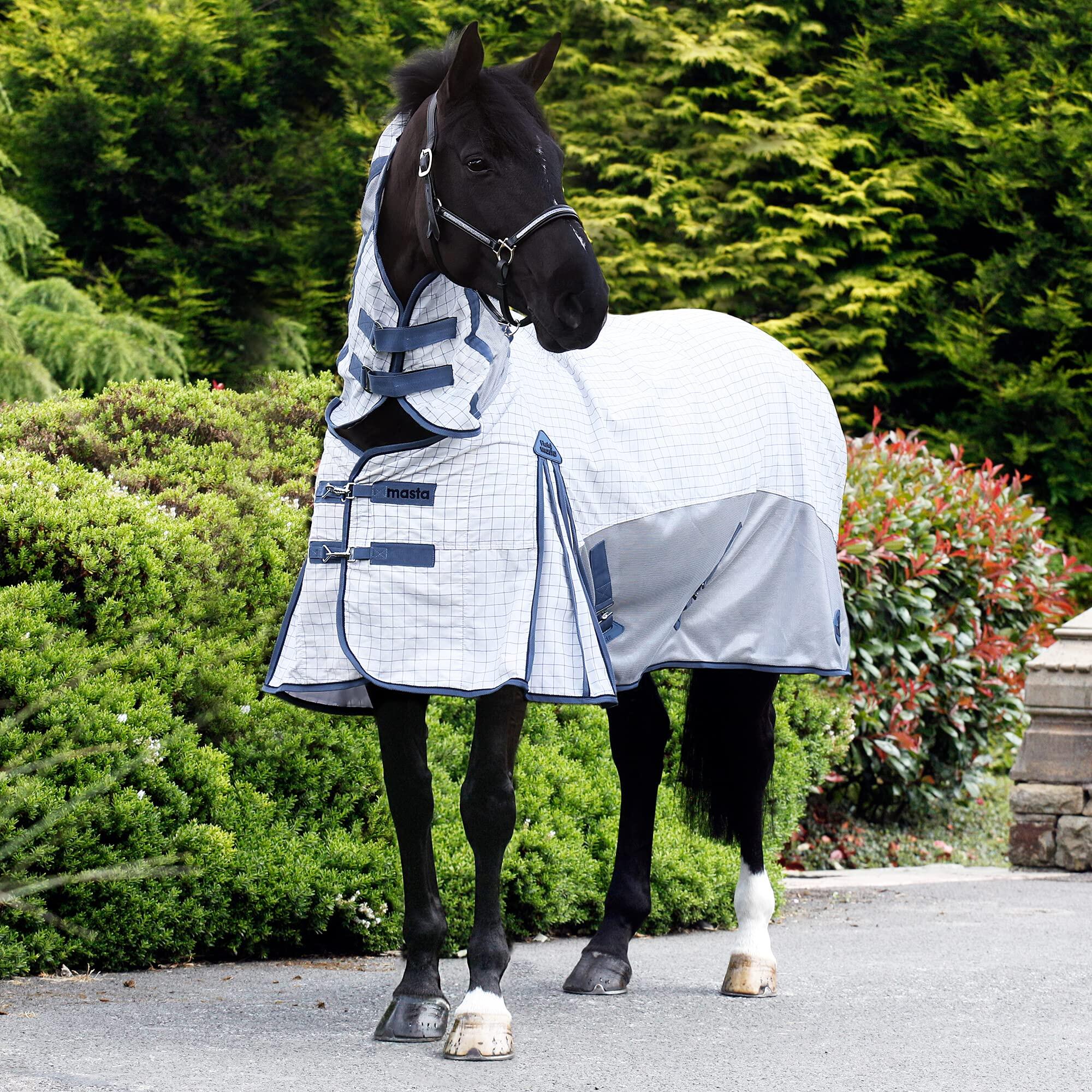 Fieldmasta breathable fly rug with combo neck 2/7