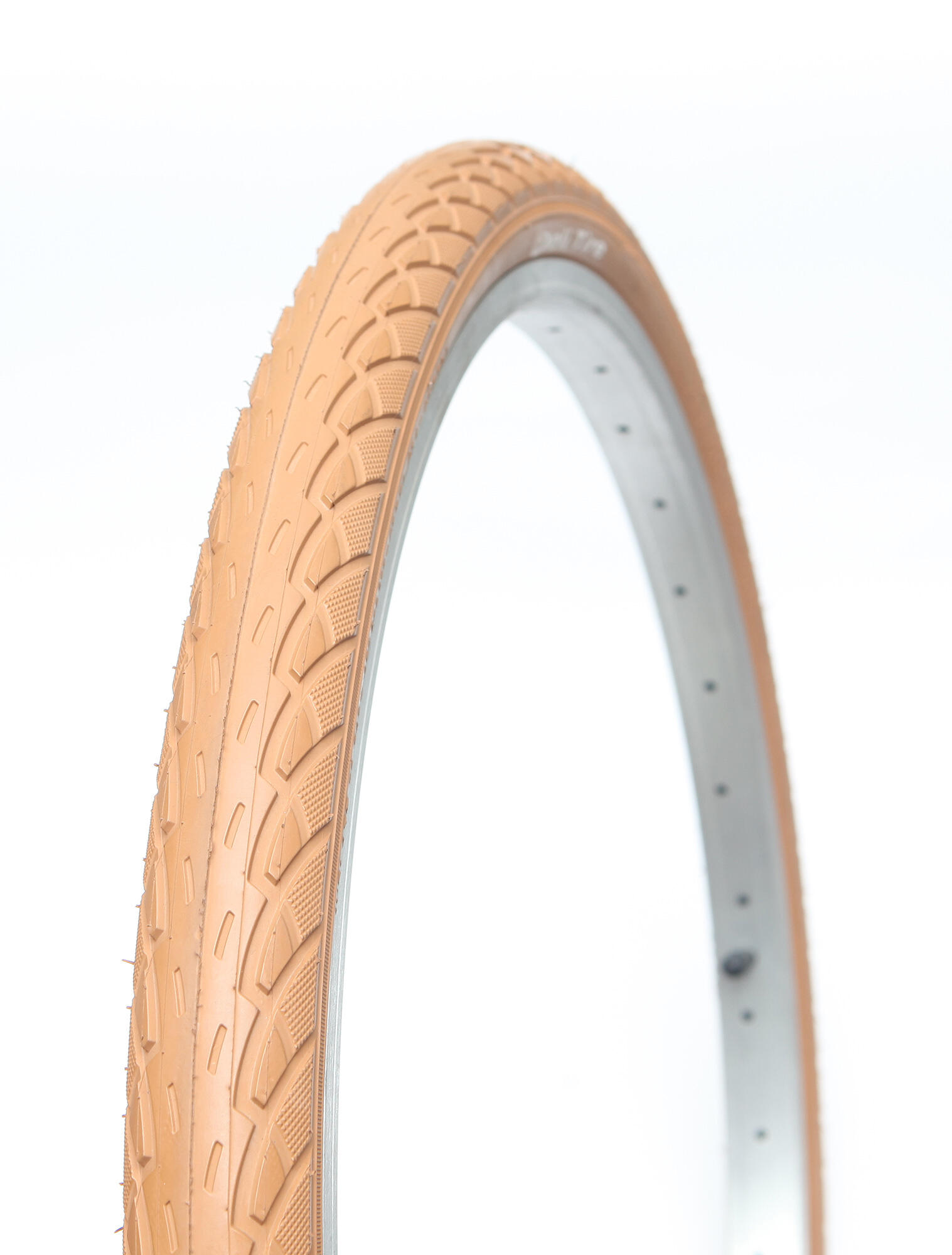 Pneu de bicicleta deli tire 20x1.75 castanho