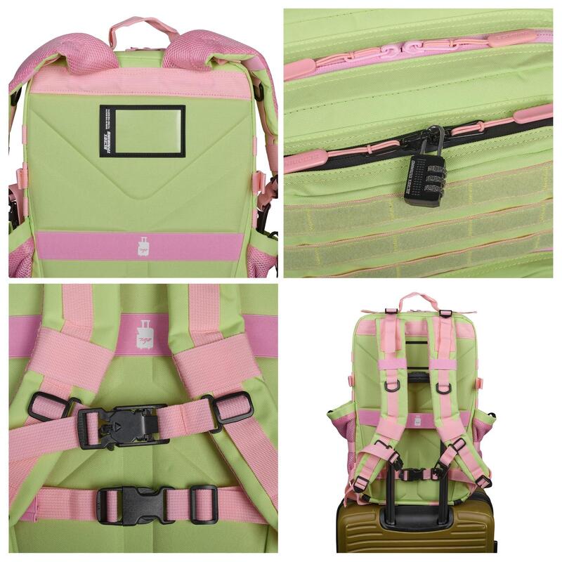 Batoh Elitex Training 45L Passion Lime V1 do kabiny, voděodolný