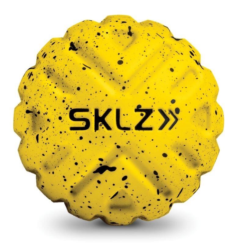 Massagem nos pés sklz e bola de recuperação