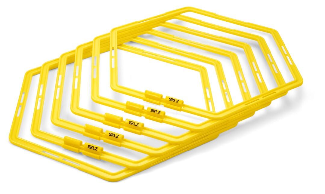 SKLZ Speed Web Agility: set gambe con anelli esagonali personalizzabili