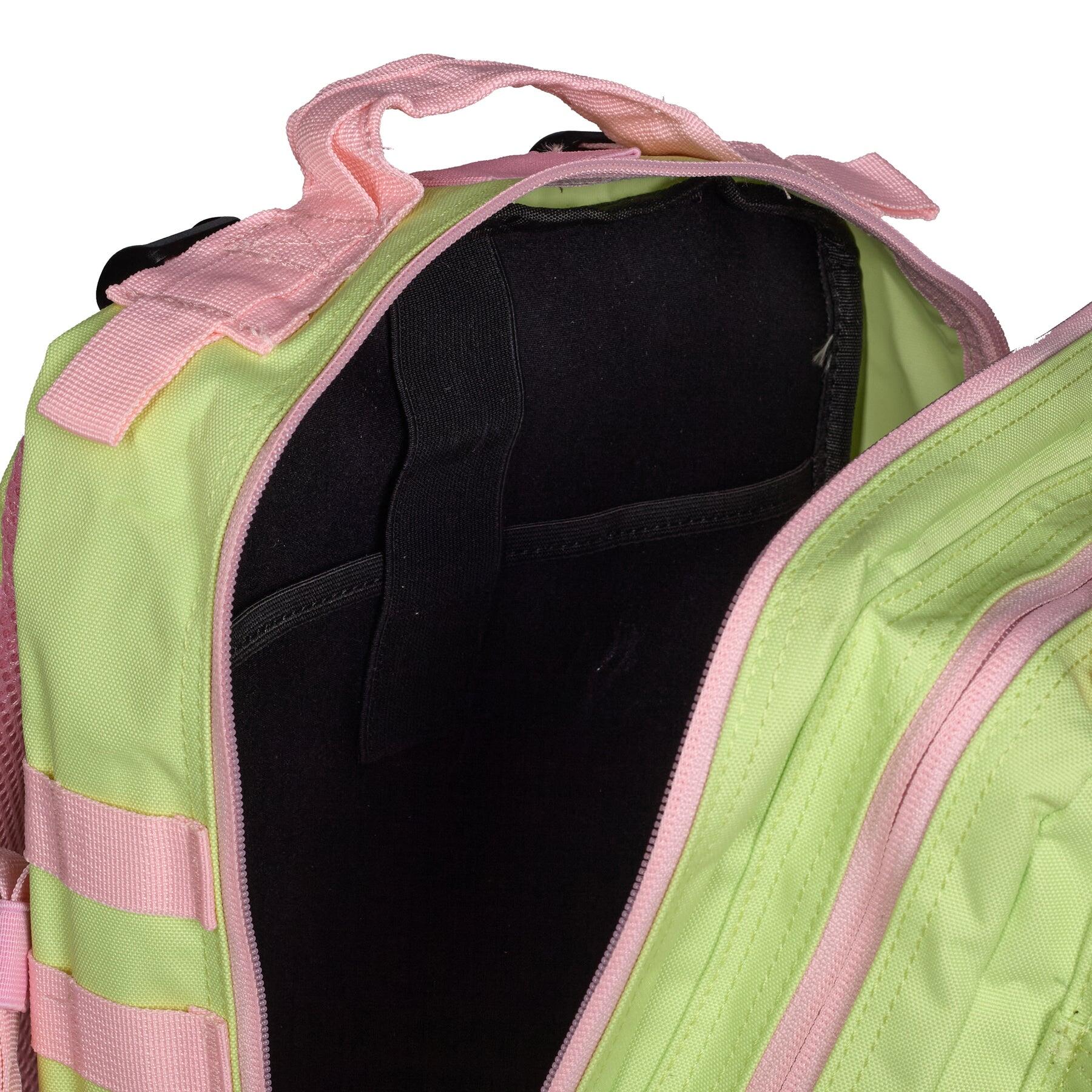 Mochila Elitex Passion Lime 25L Cabina Entrenamiento Repelente Agua 5/6