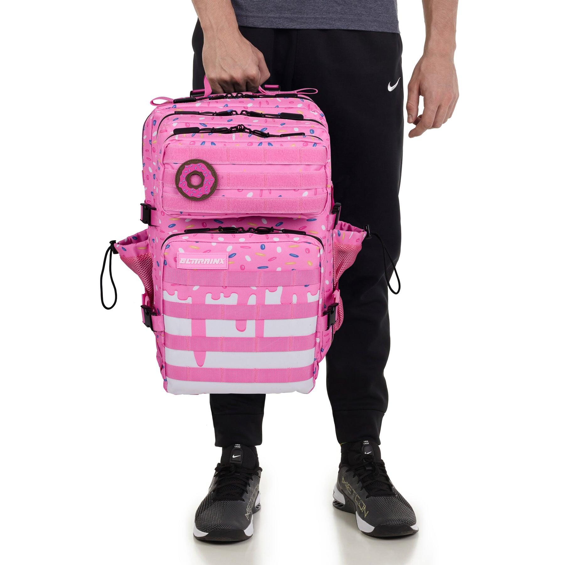 Mochila Elitex V1 Pink Glazed 45L Cabine Treino Impermeável 7/7