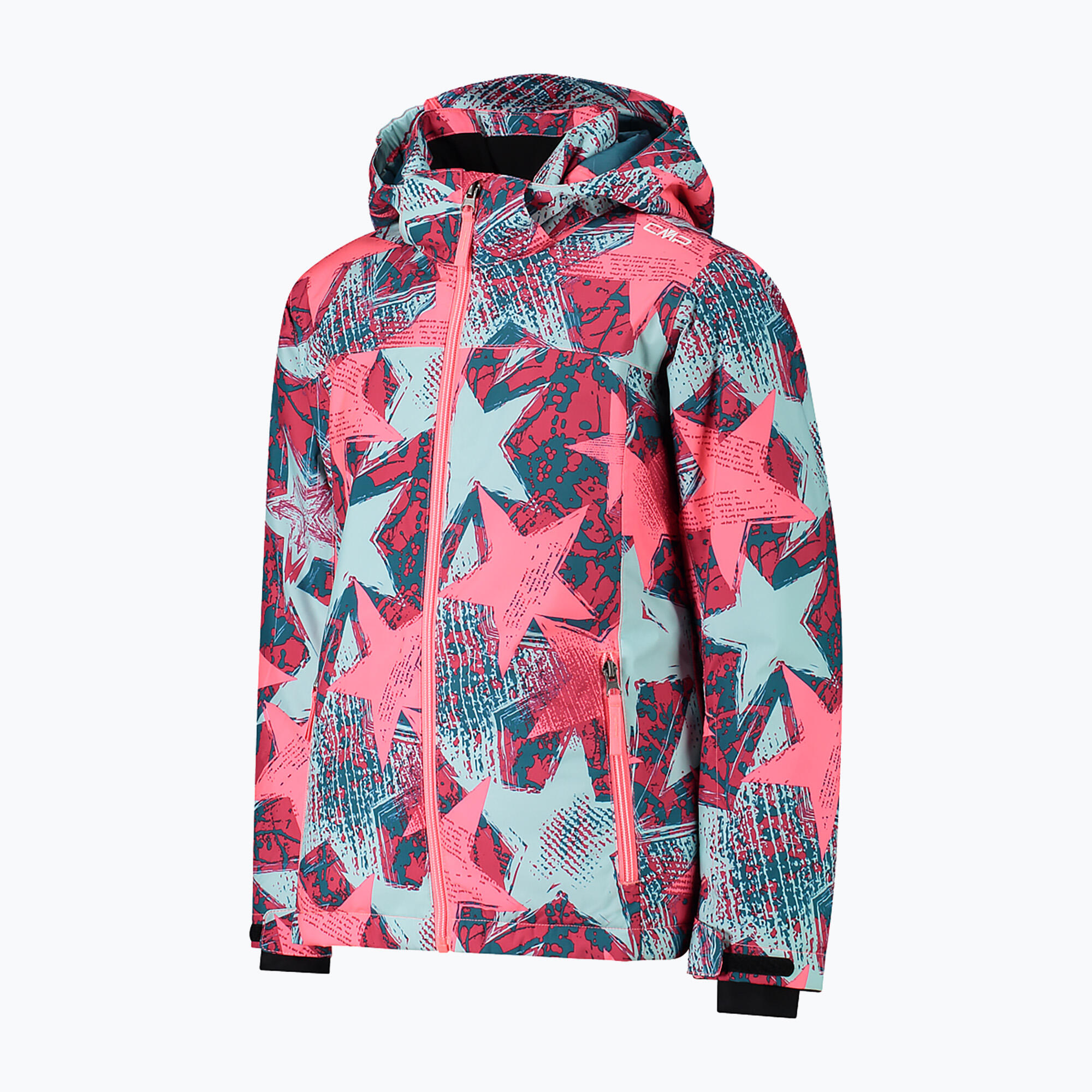 CMP Mädchen Skijacke Girl Jacket Snaps Hood 39W2085 2/4