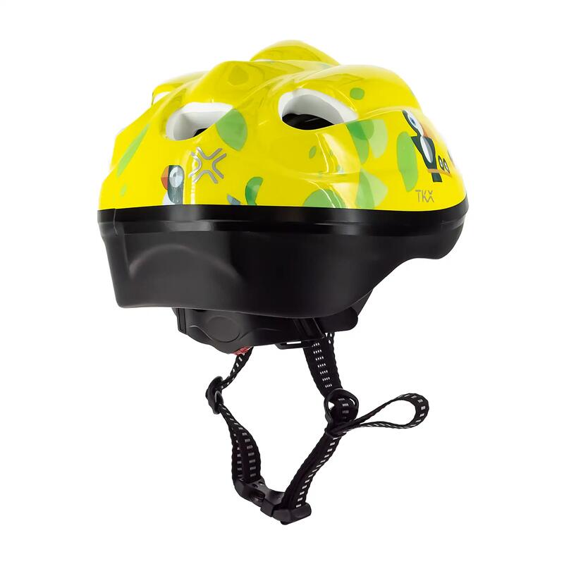 CASCO CICLISMO INFANTIL TKX T-S (48-52 CM) – (AMARILLO JUNGLE)