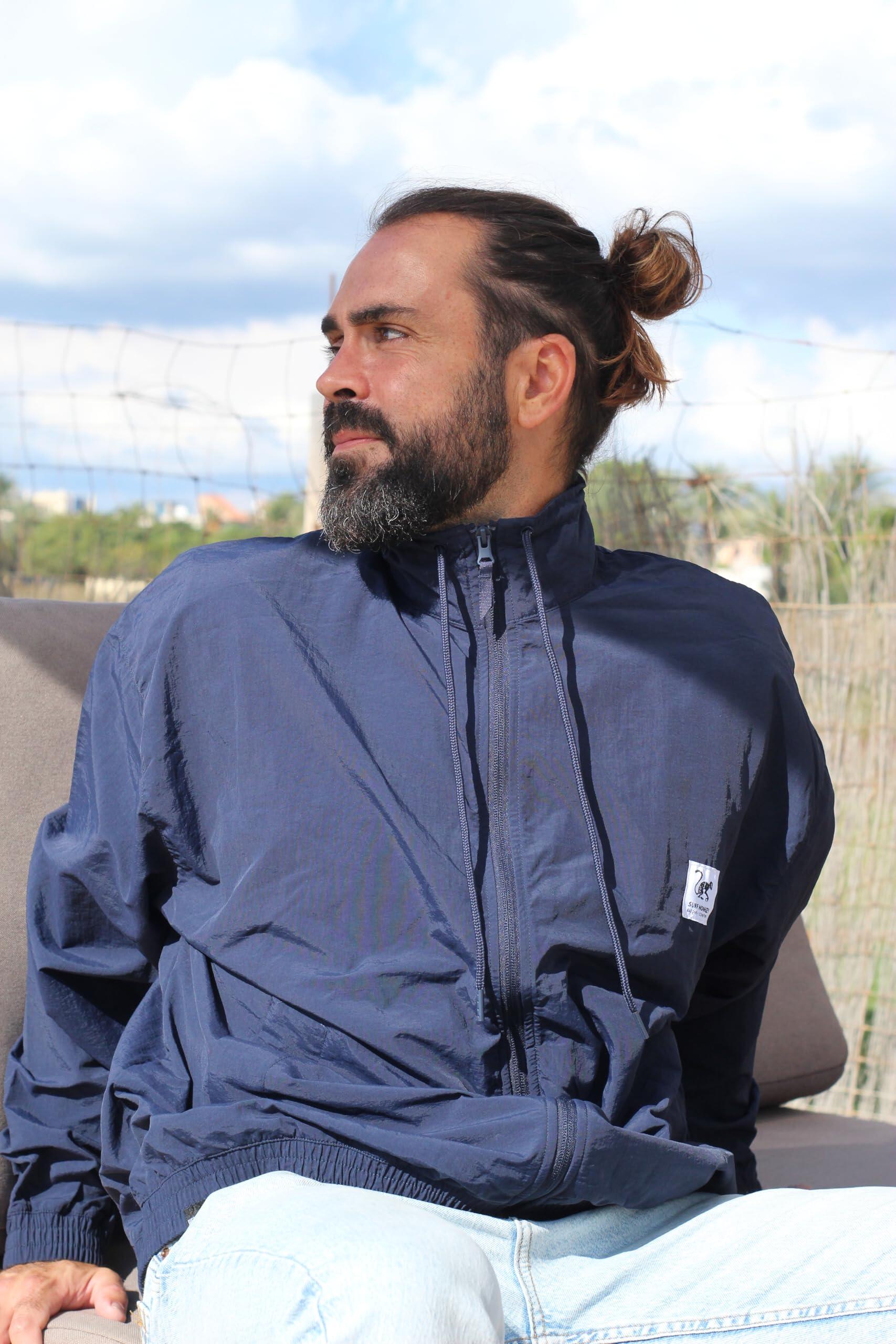 Chaqueta Urbana Polièster Reciclado - Waterproof / Fluorine-free DWR (Azul Mar) 2/7