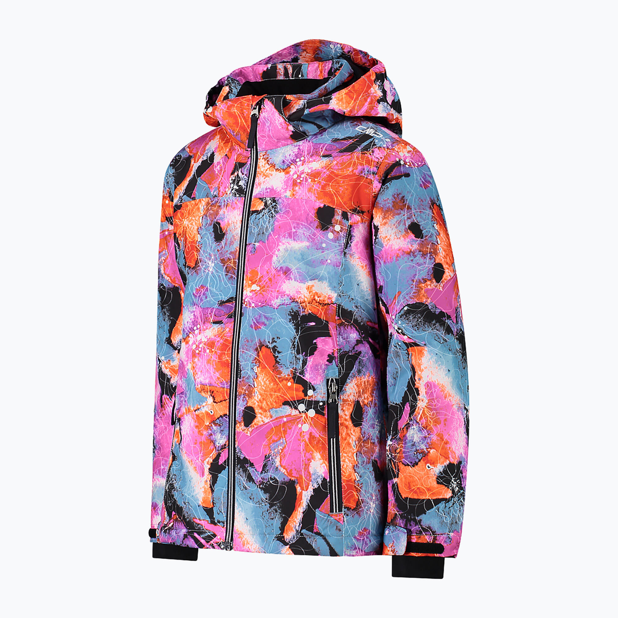 CMP Mädchen Skijacke Girl Jacket Snaps Hood 39W2085 3/6