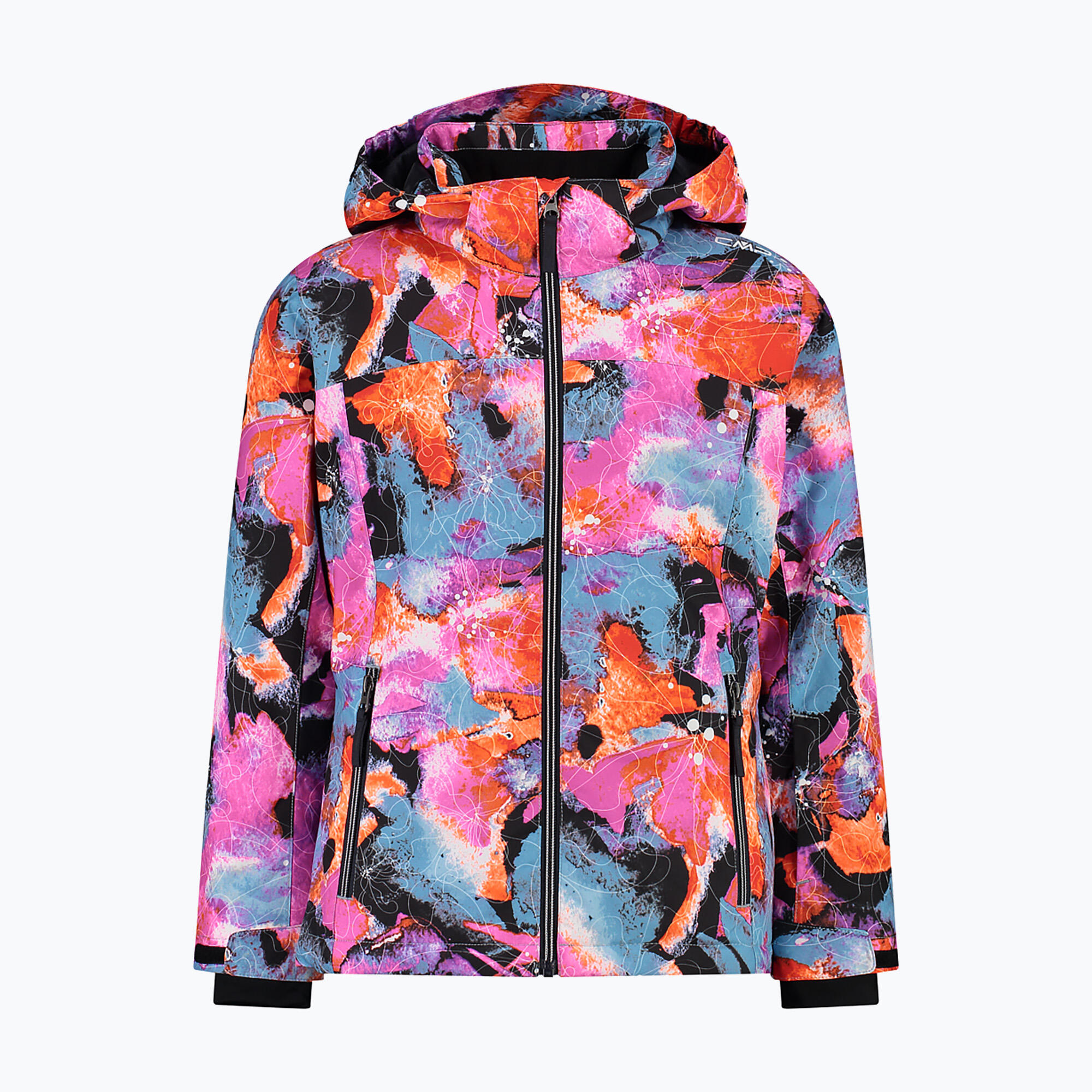 CMP Mädchen Skijacke Girl Jacket Snaps Hood 39W2085 4/6
