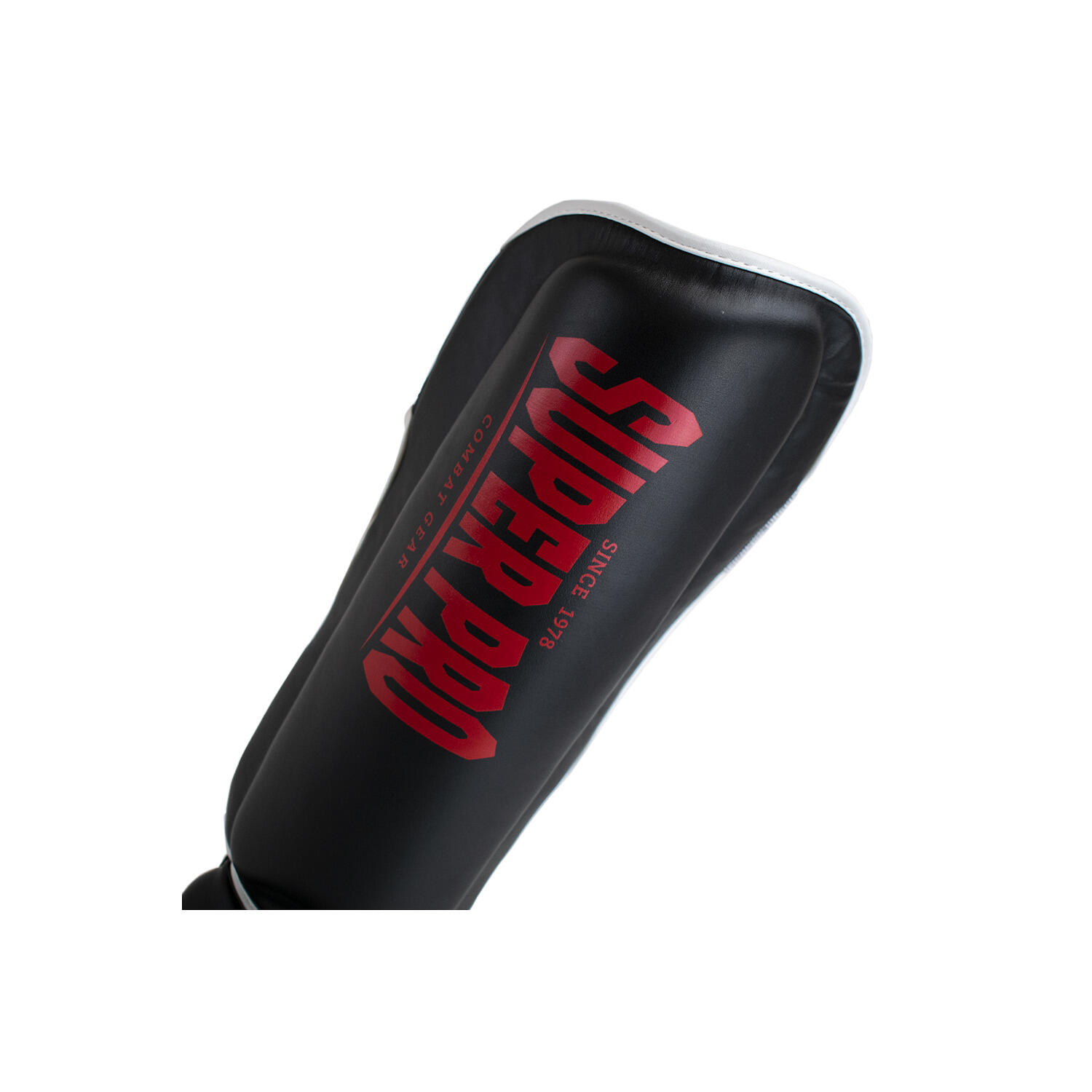 Super Pro Combat Gear Scheenbeschermer Protector SE Zwart/Rood/Wit 2/5