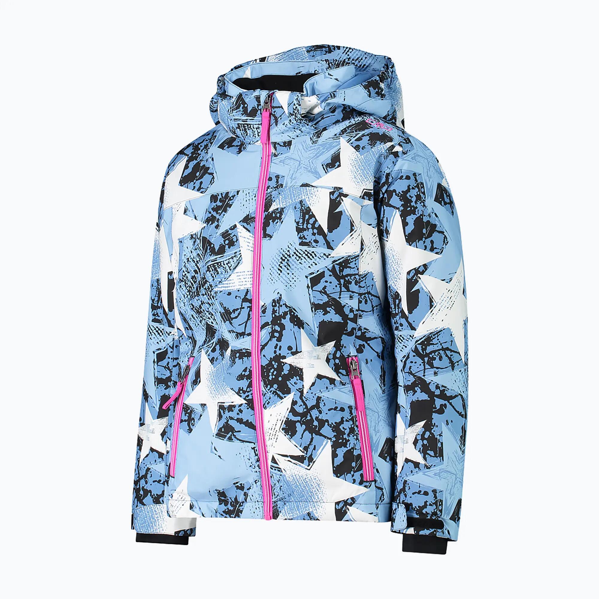CMP Mädchen Skijacke Girl Jacket Snaps Hood 39W2085 3/6