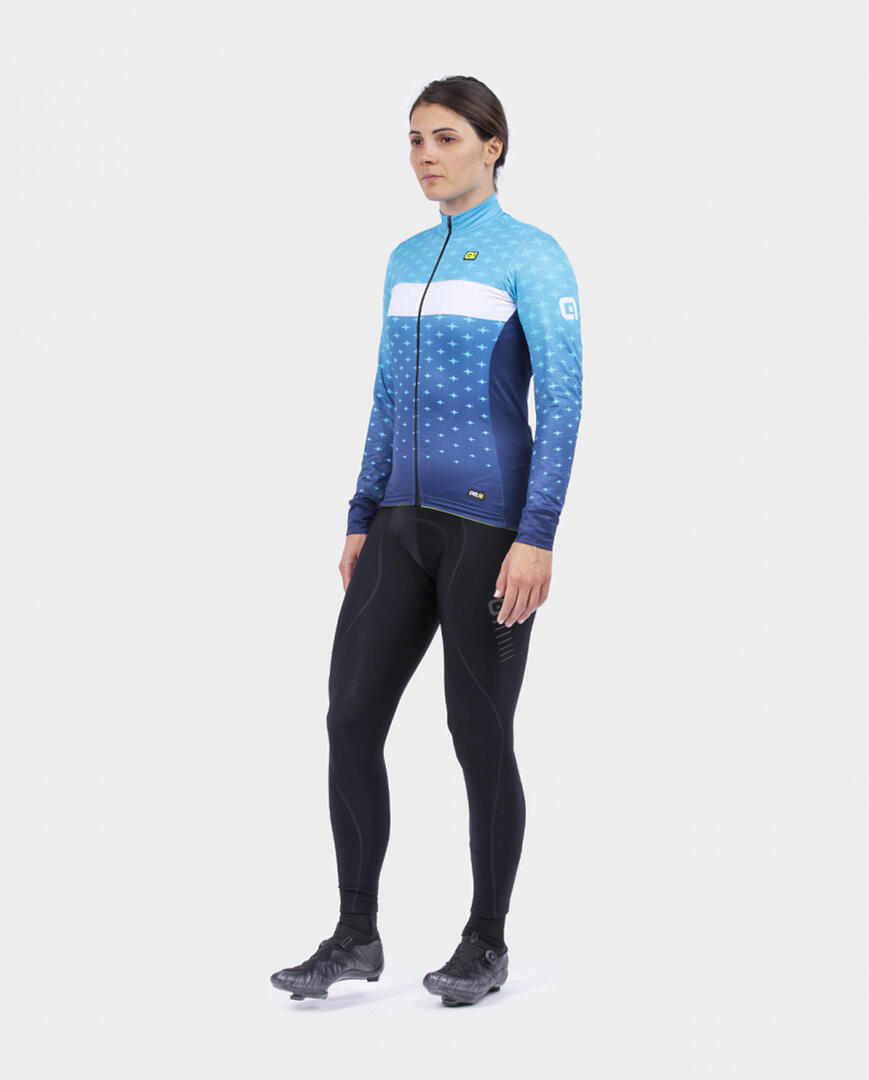 Ale Dames Fietsshirt Lange Mouwen PR-R Stars 2/5