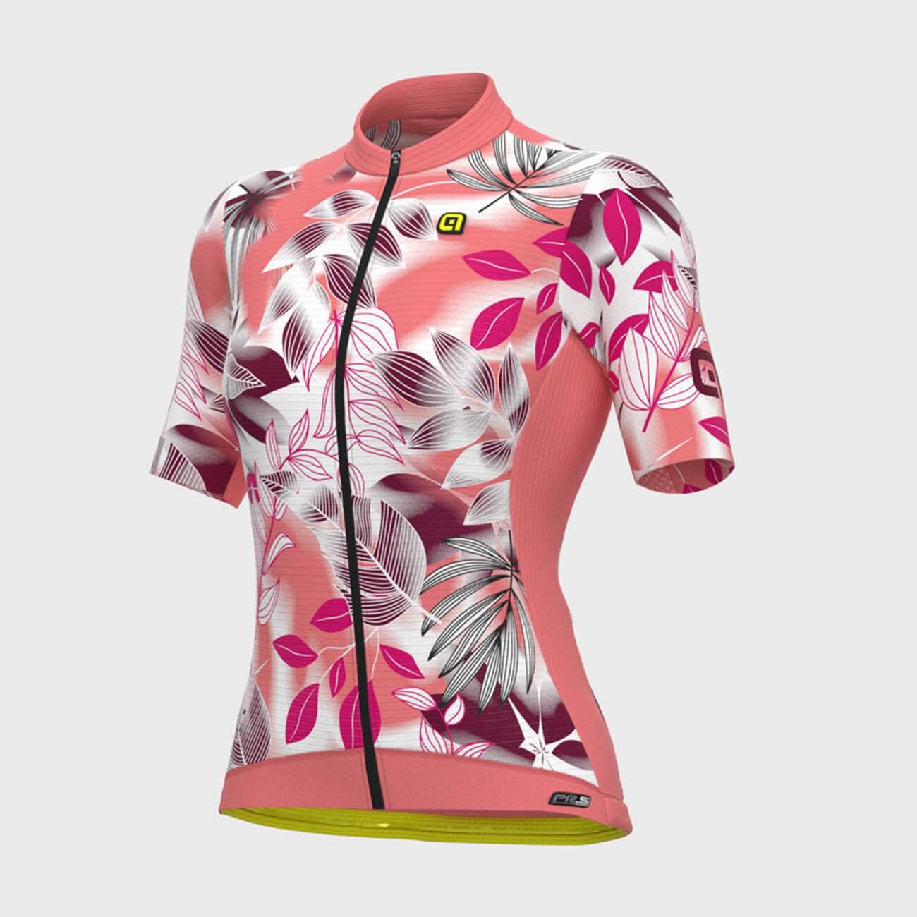 Maillot Manches Courtes Femme Alé Garden Blanc 1/5