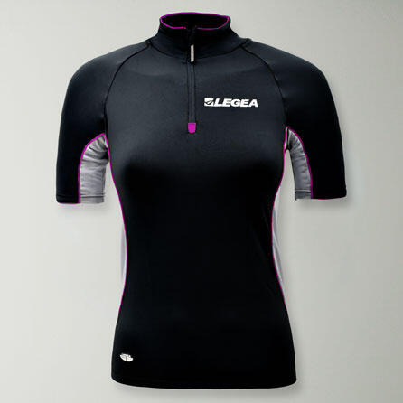 LEGEA T-Shirt BOSTON MC  nero fucsia