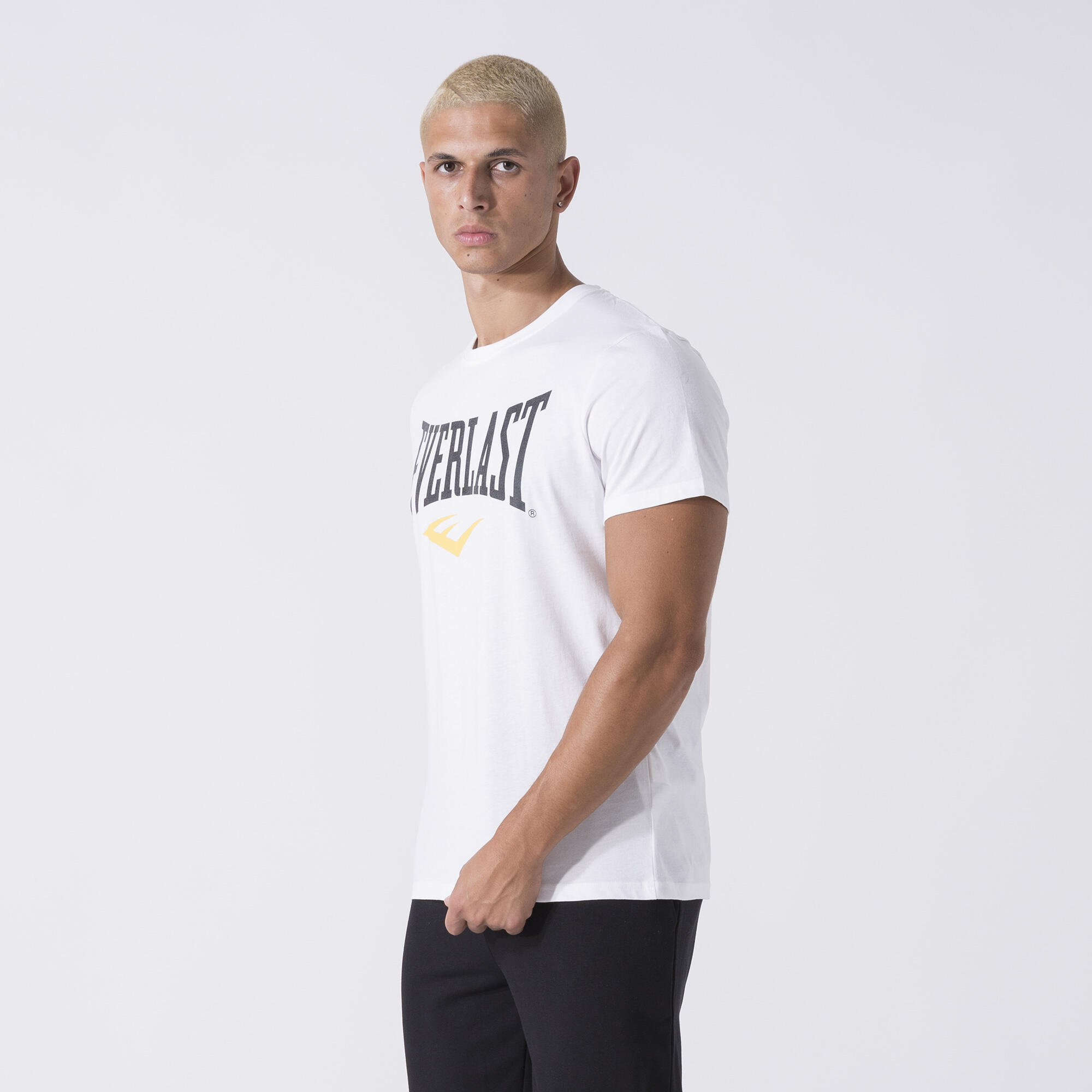 CAMISOLA ICONICA COM LOGOTIPO BRANCO CREME ALGODÃO 3/7