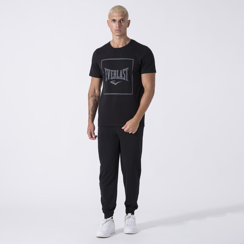 EVERLAST» T-shirt 100% Coton Homme Bleu marine Bleu marine - Prêt-à-Porter EVERLAST» T-shirt 100% Coton Homme Bleu marine Bleu marine - Prêt-à-Porter