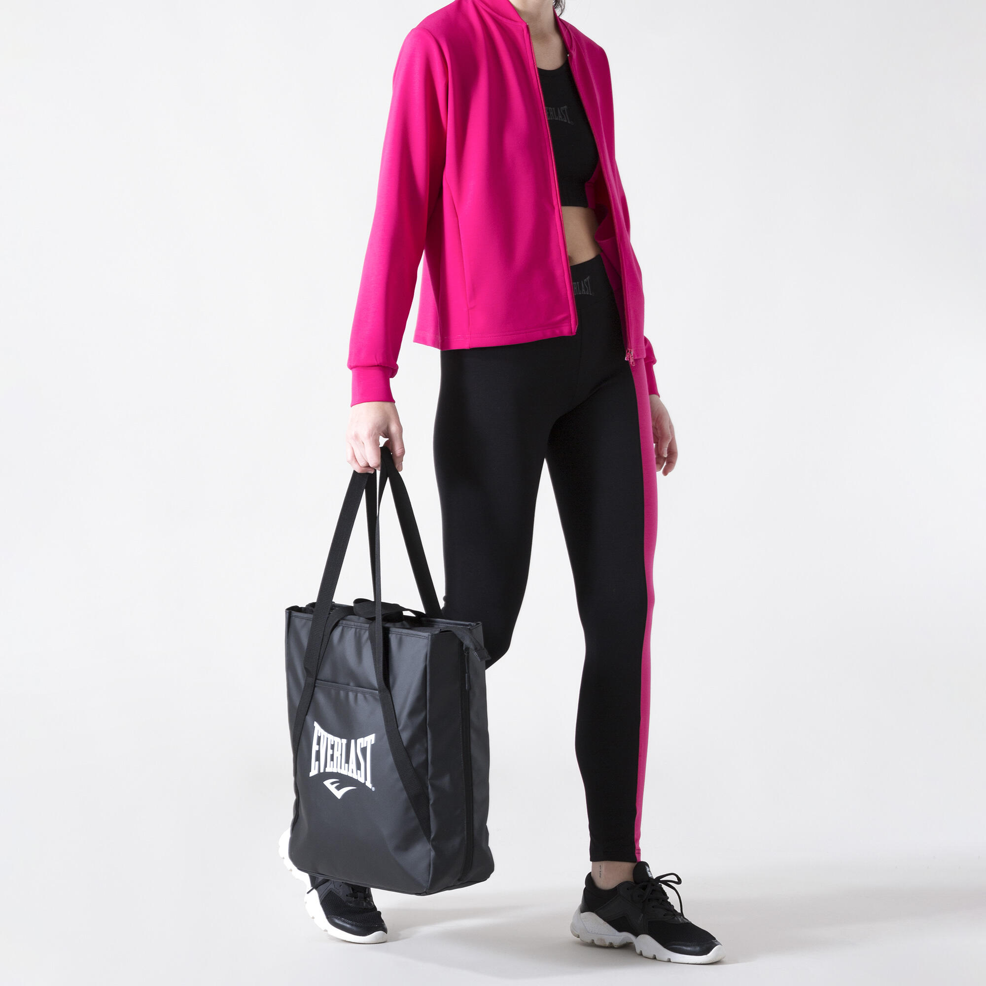 SAC DE SPORT ICONIQUE NOIR POLYESTER 3/7