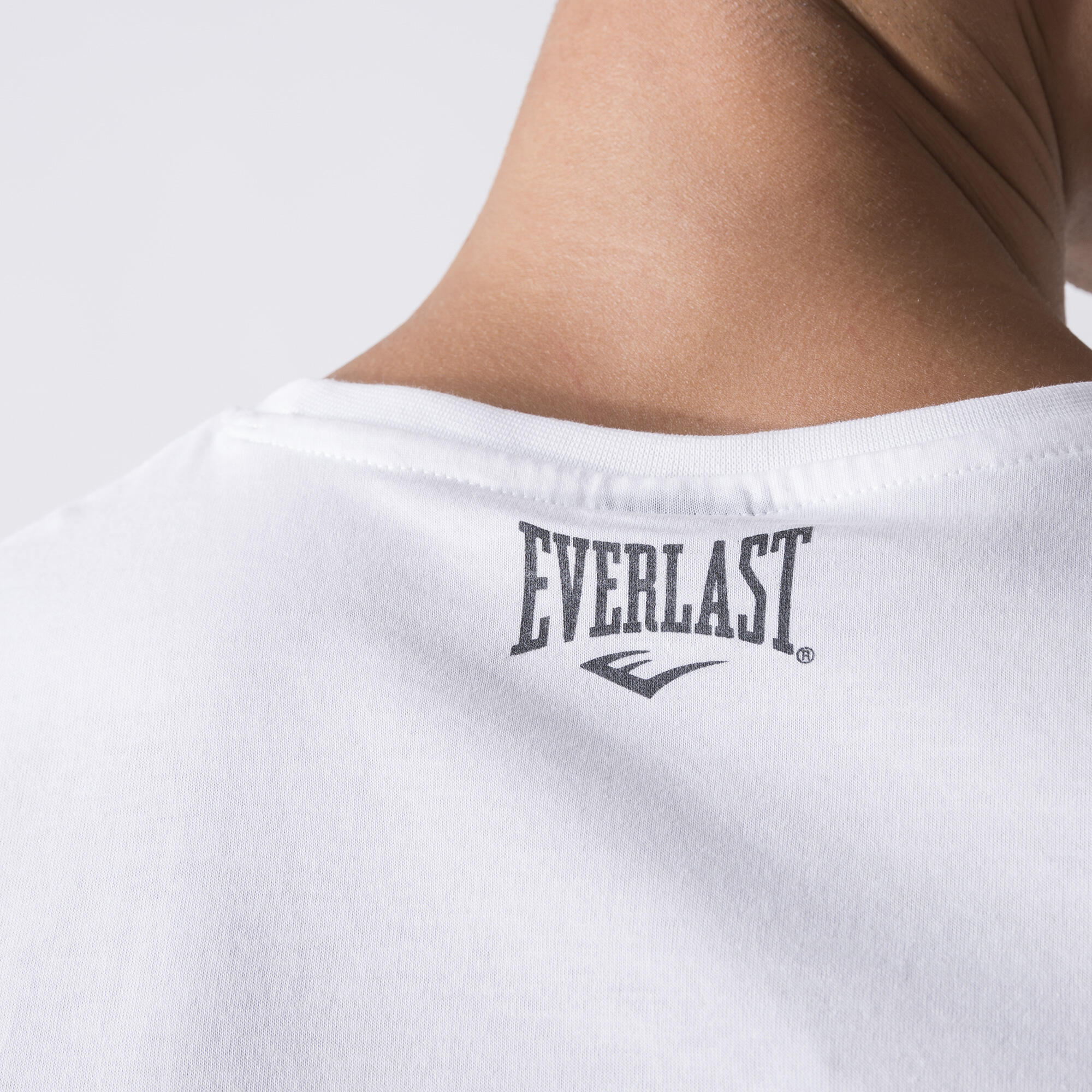 ICONISCH T-SHIRT MET GRAFISCHE PRINT OFF WHITE KATOEN 6/7