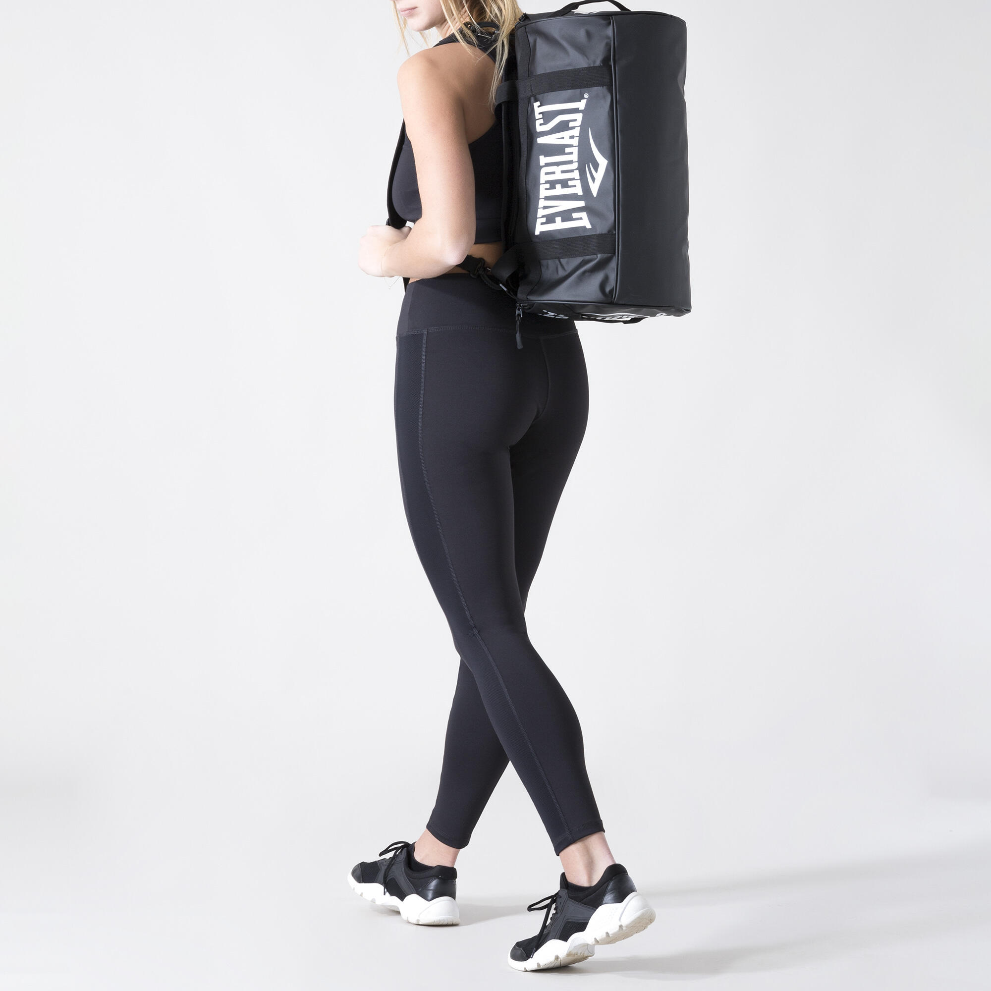 SAC DE GYM ICONIQUE NOIR POLYESTER 3/7