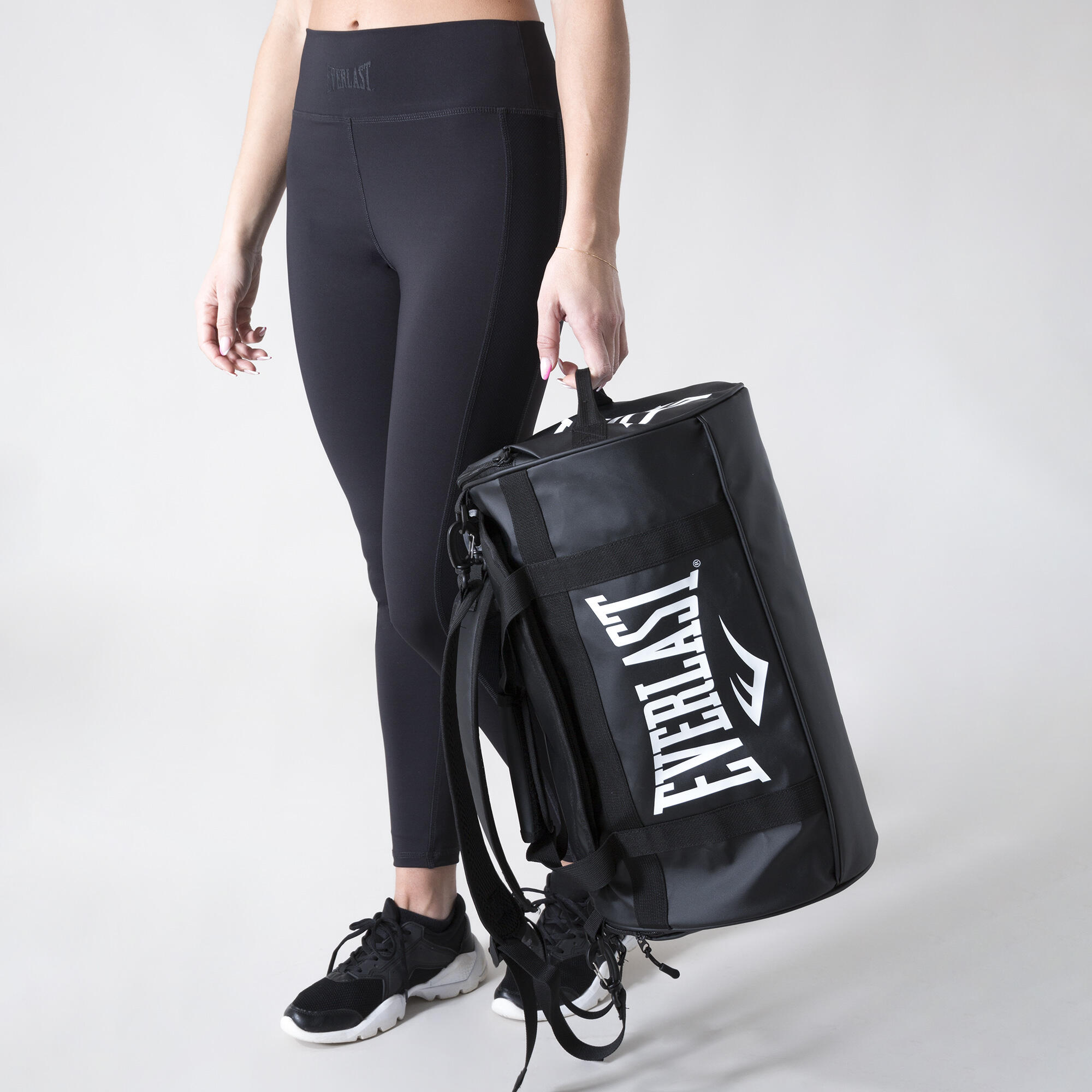 SAC DE GYM ICONIQUE NOIR POLYESTER 4/7